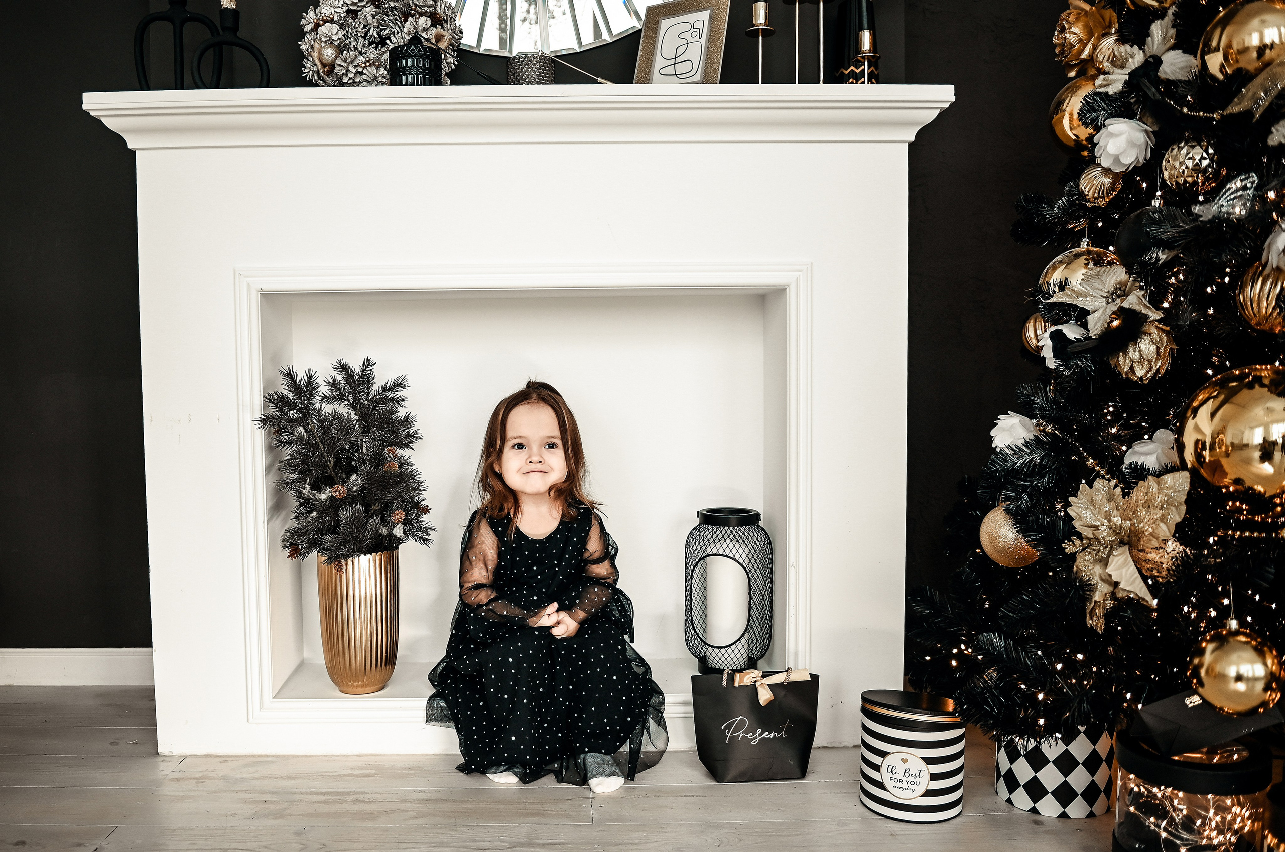 Новогодняя студийная. Свадебный, семейный, детский, контент фотограф в Омске Максим Ильин