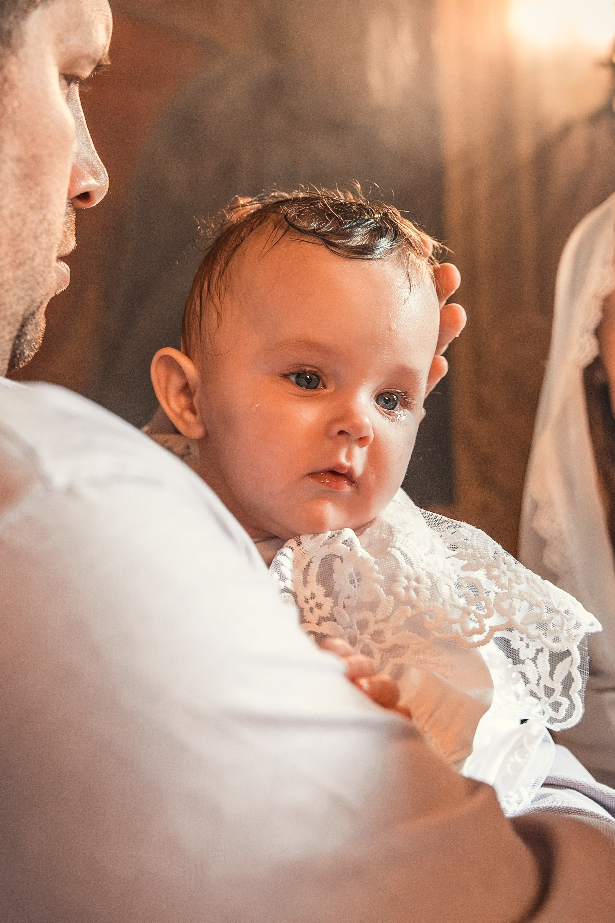 Крещение Вероники. Семейный фотограф и фотограф на Крещение, Венчание в Москве и Подмосковье Людмила Клюева
