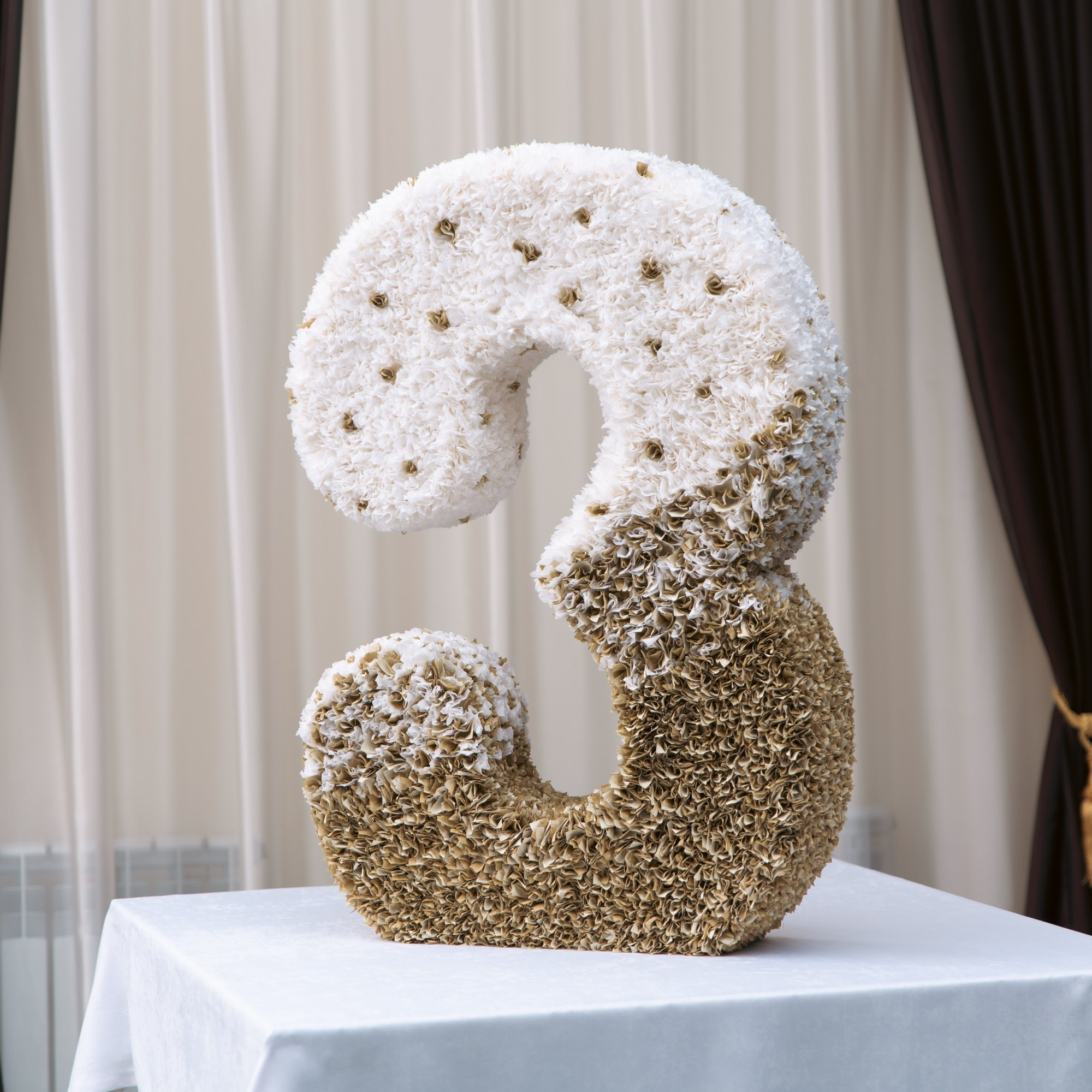 Цифра на 3 годика. Студия декора Седьмое небо