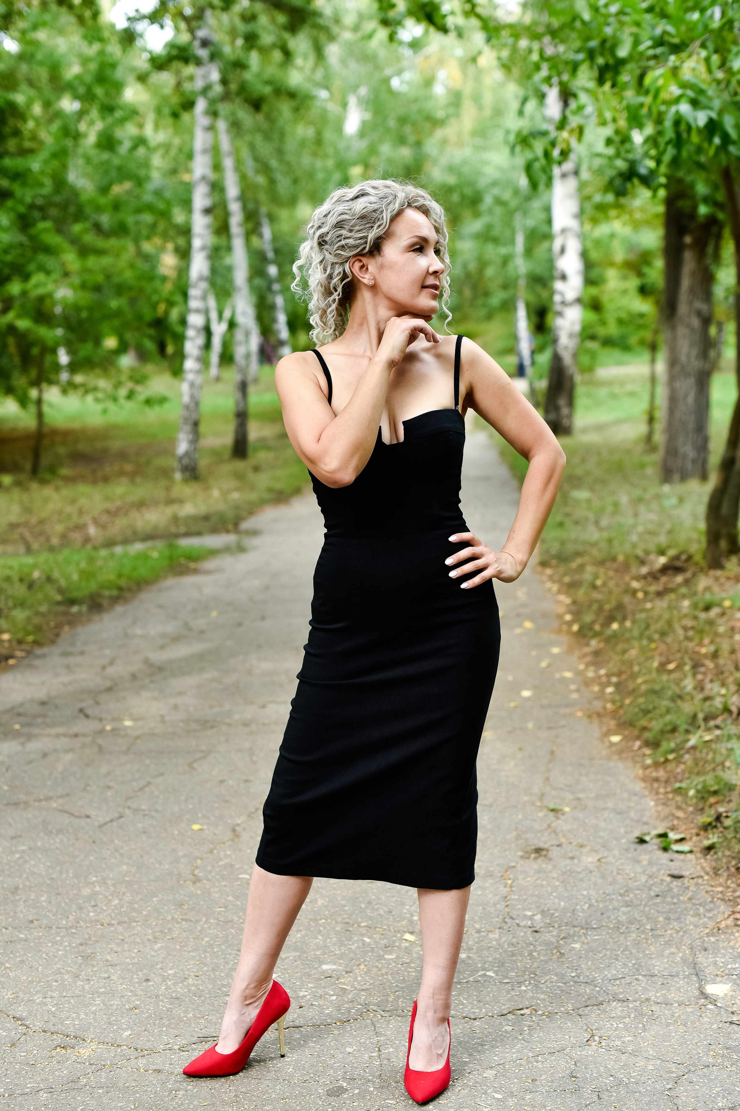 Фитнес-леди