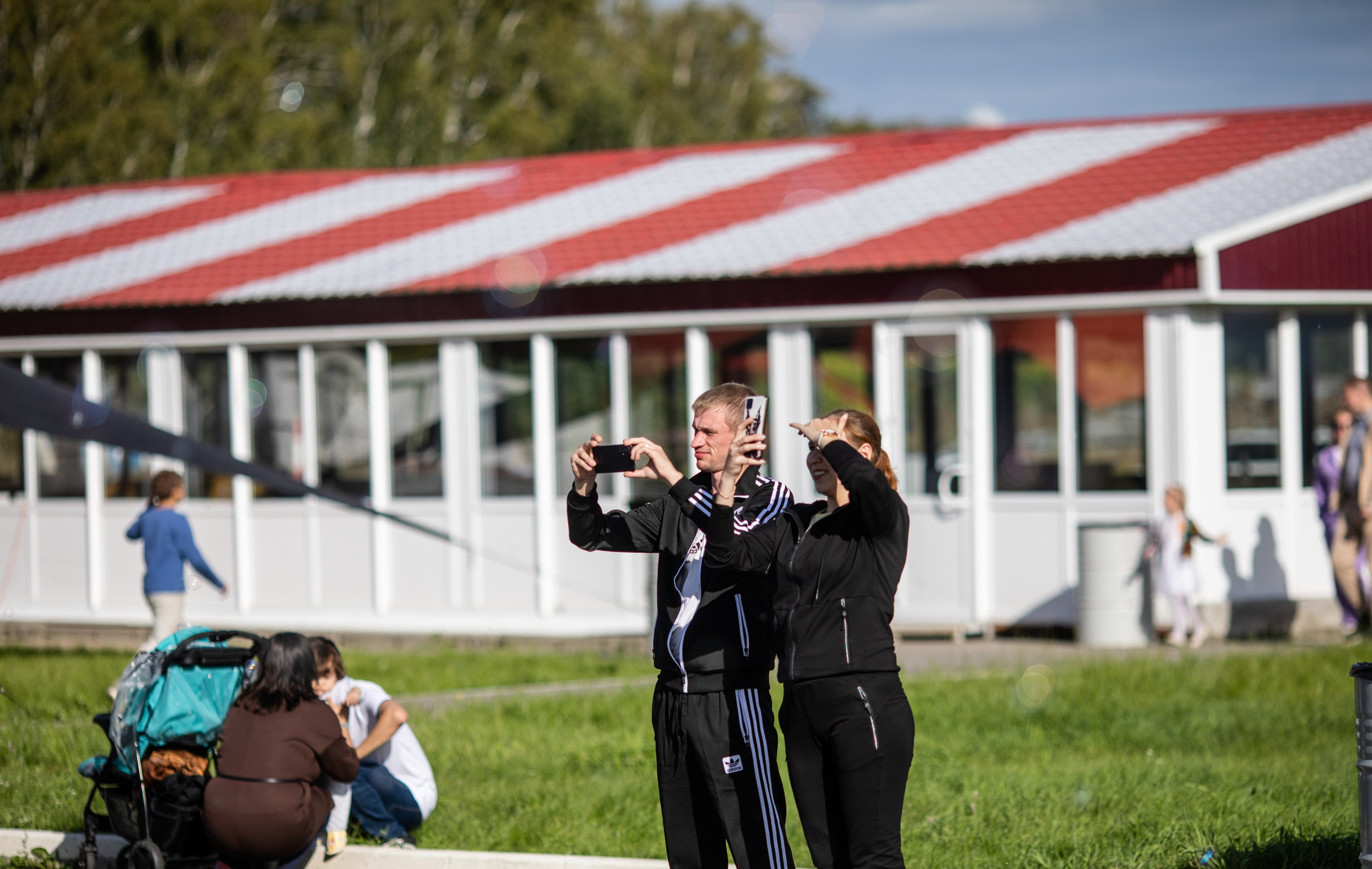 УЗСТ- Корпоративный тимбилдинг на аэродроме. Репортажный и свадебный фотограф в Челябинске Елисеев Павел