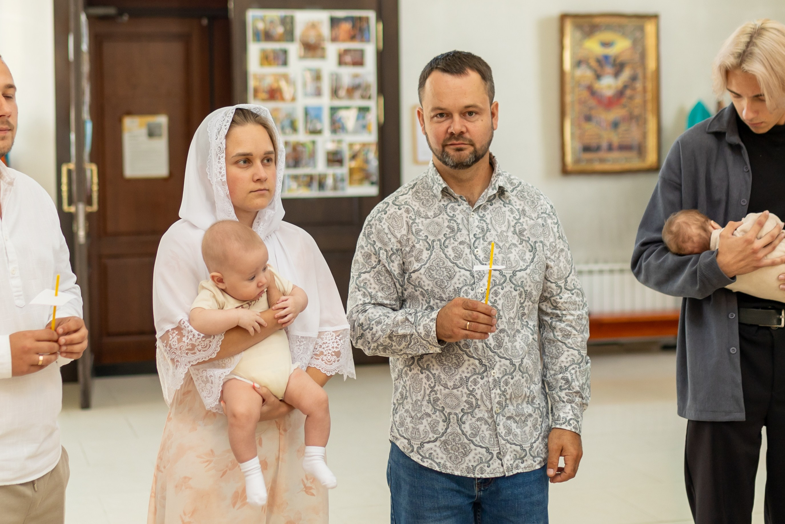 Крещение Артёма (все фото с таинсвта крещения). Фотограф новорожденных. Детский и семейный фотограф Марьяна Юдина