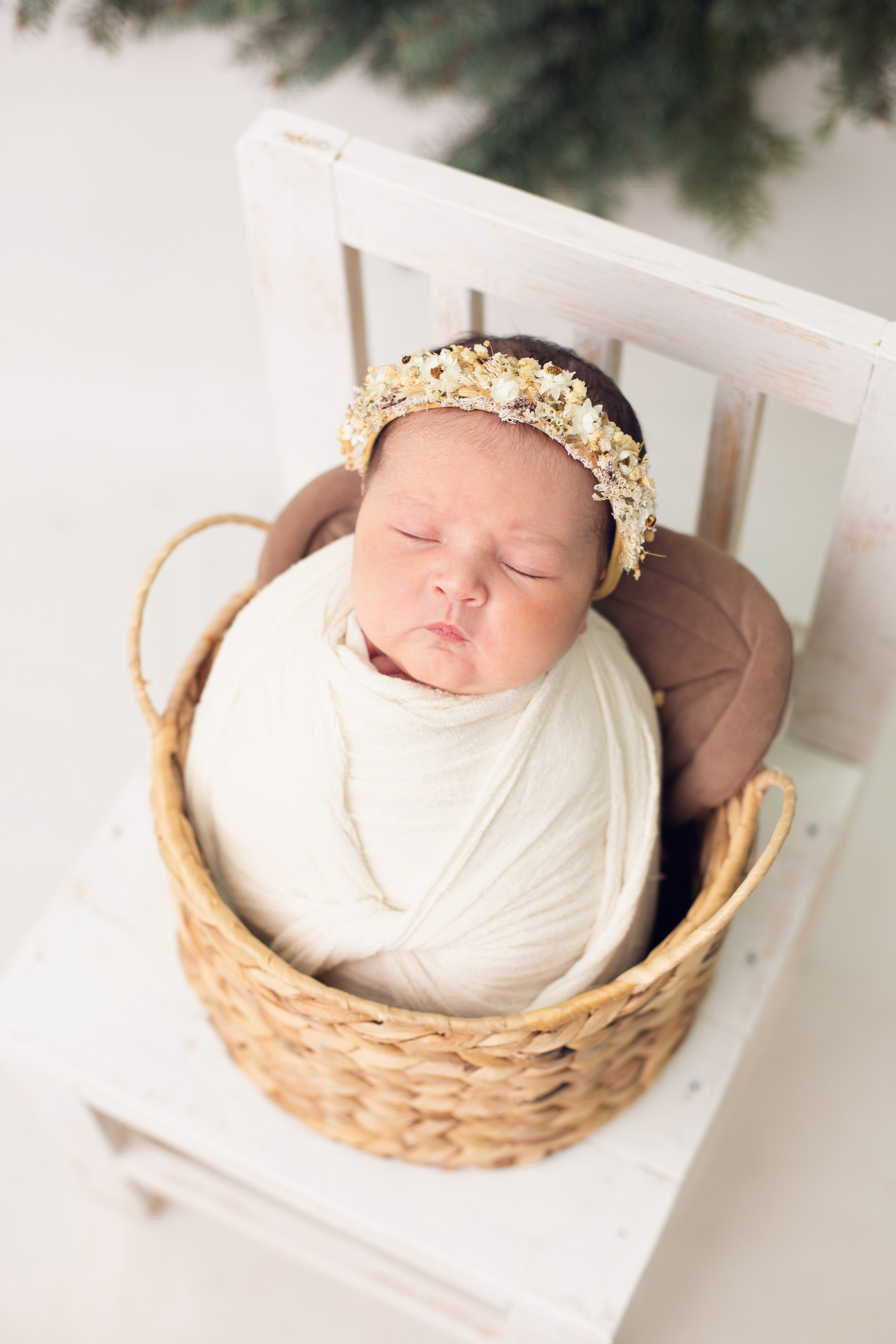 Василиса. Фотограф новорожденных в г. Россошь Виктория Нечепуренко