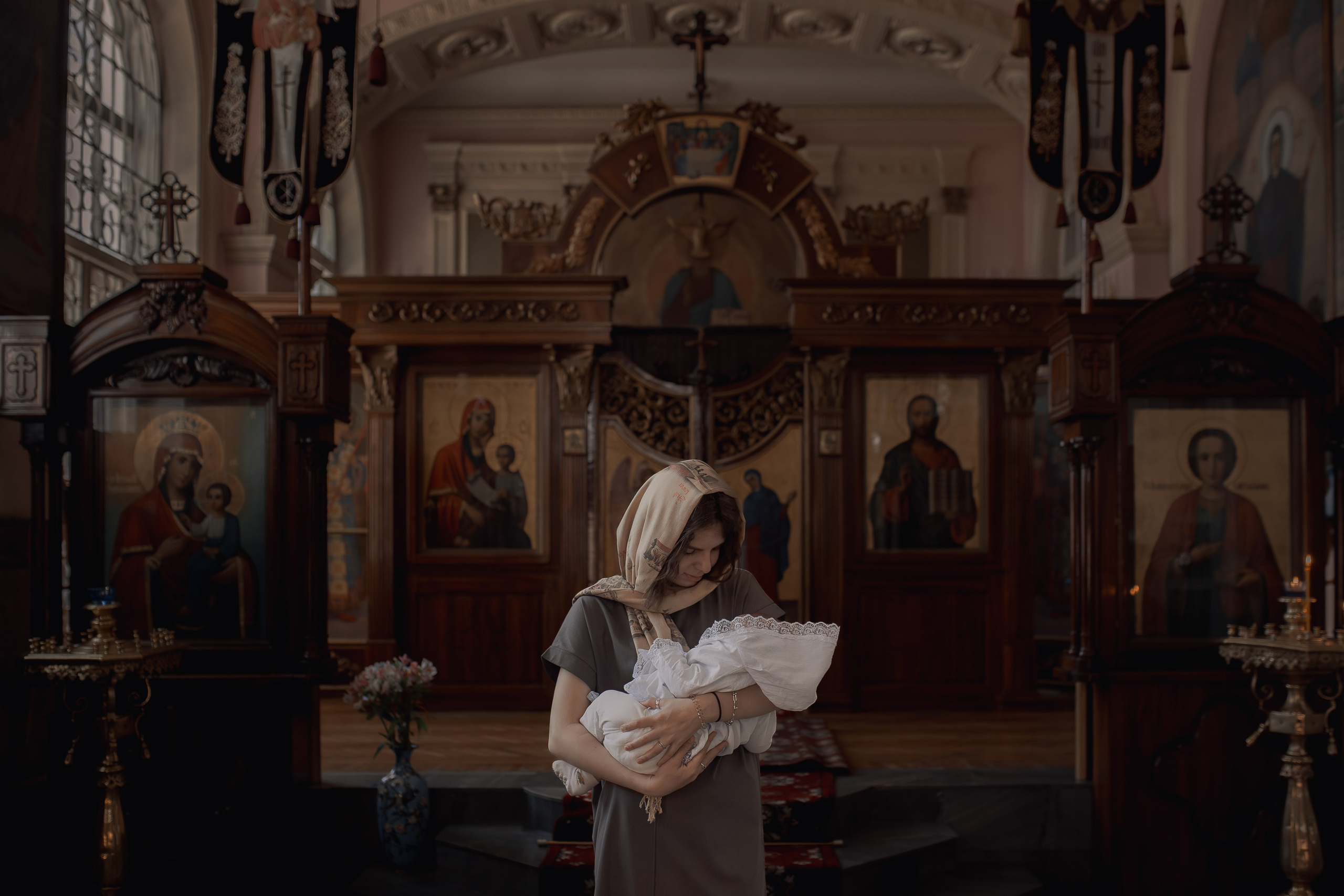 Крещение Николь. Фотограф на Крещение и Венчание в Ташкенте