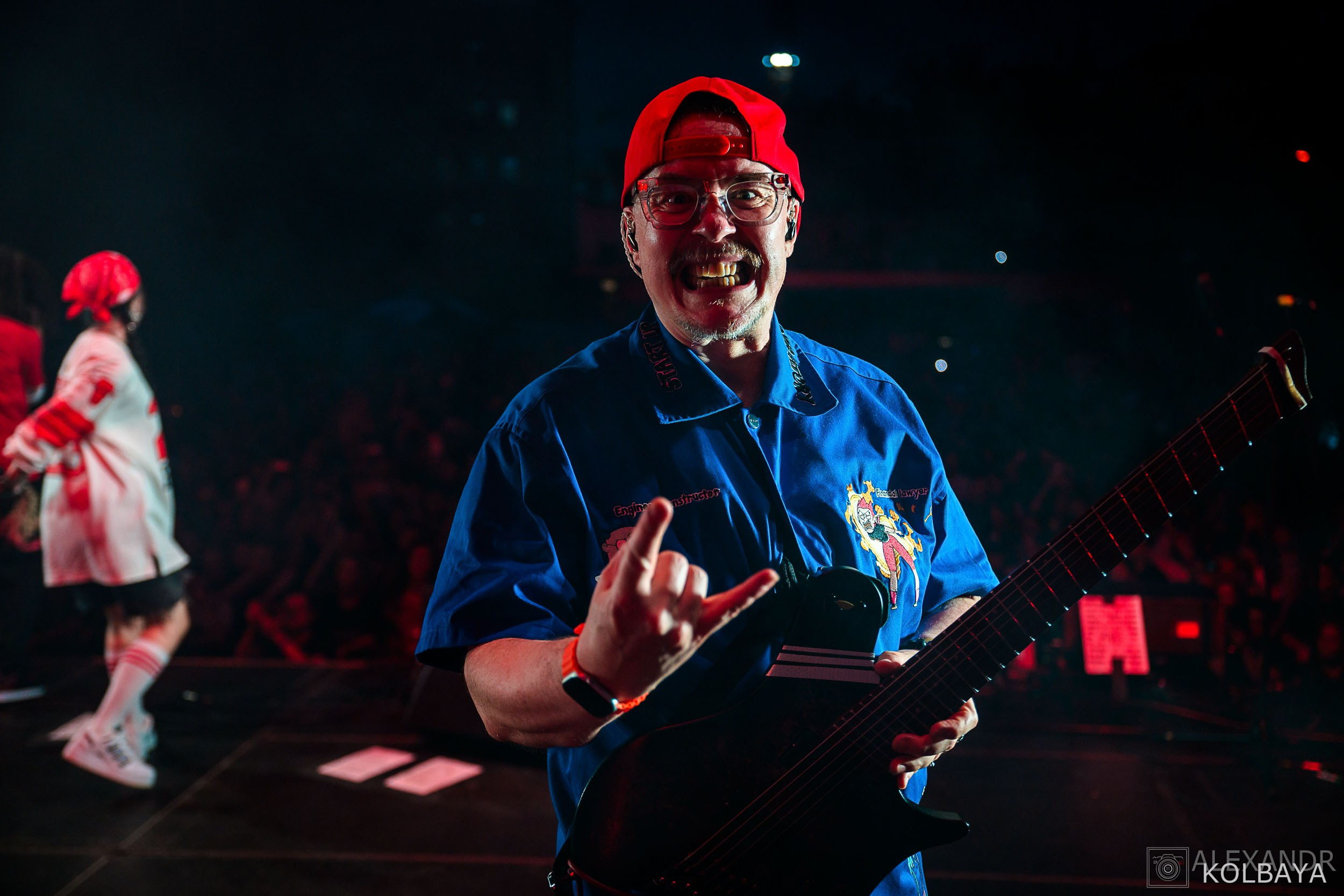 Фоторепортаж с концерта группы СЛОТ на Red Summer 2025. Концертный и театральный репортажный фотограф в Москве Александр Колбая