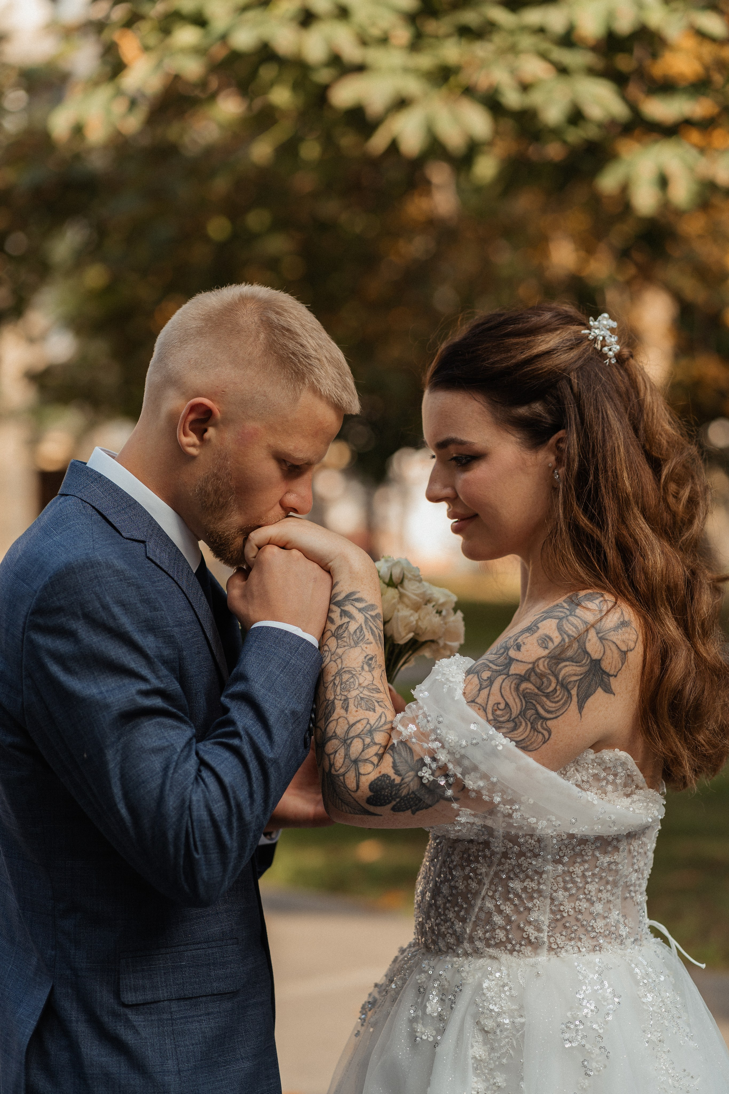 Свадебная фотосессия в Москве. Свадебный фотограф в Москве Анна Полушина