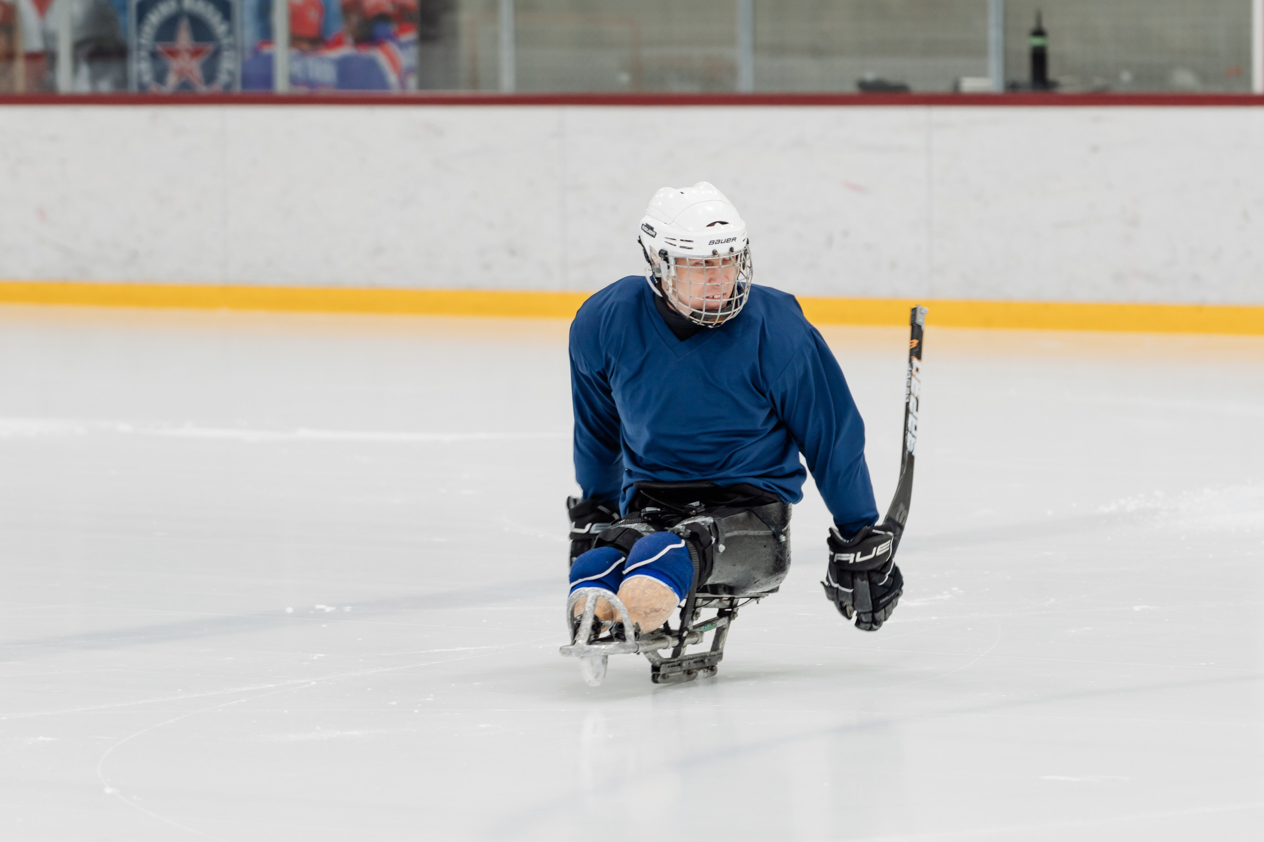 Игра в следж хоккей приуроченная 23.02.26 в арене Сталкер