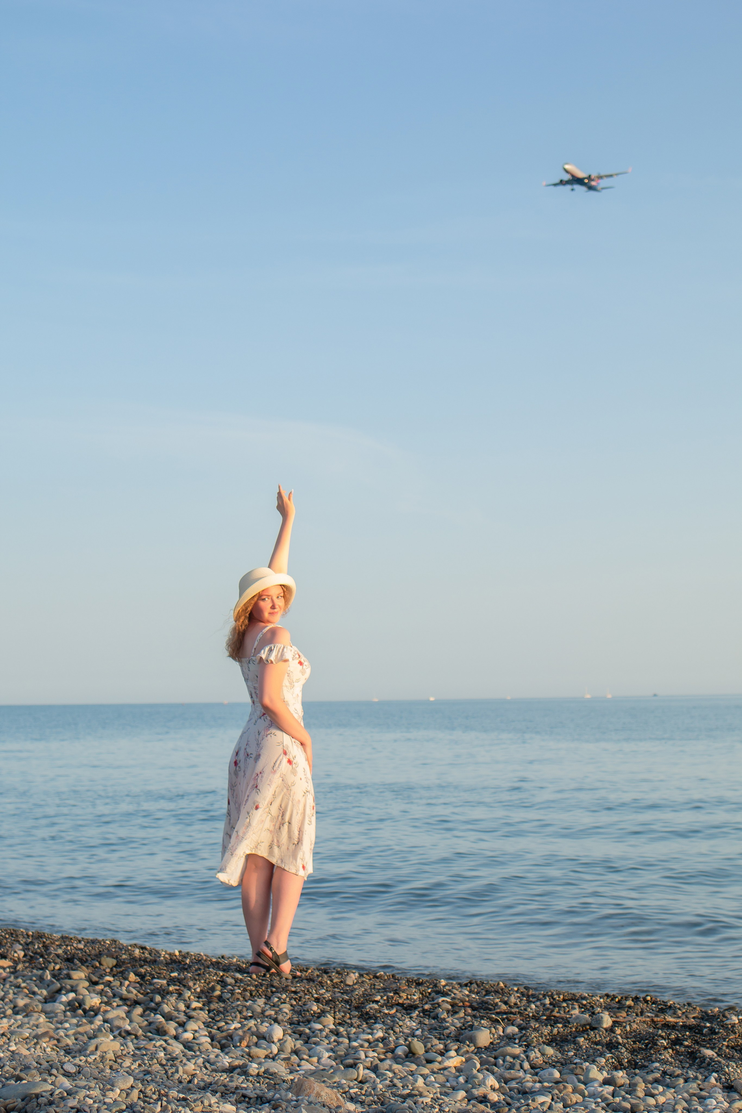 пляж с самолётами Алдер