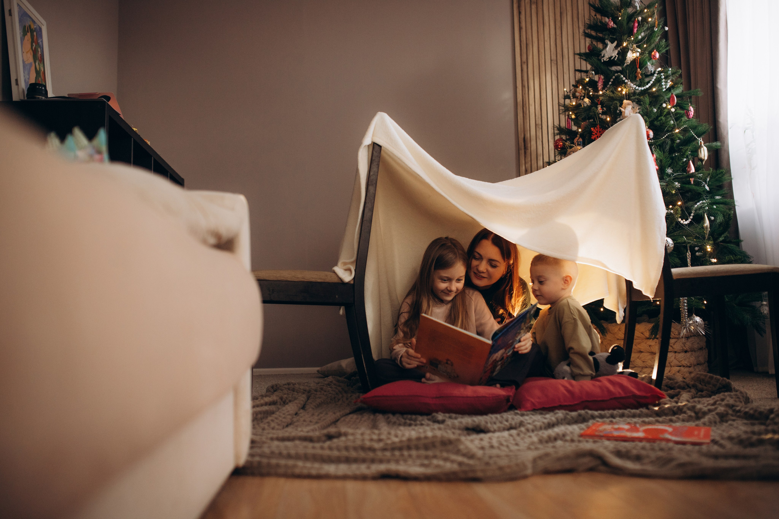 Новый год дома). Семейный и детский фотограф в Краснодаре Катя Гор