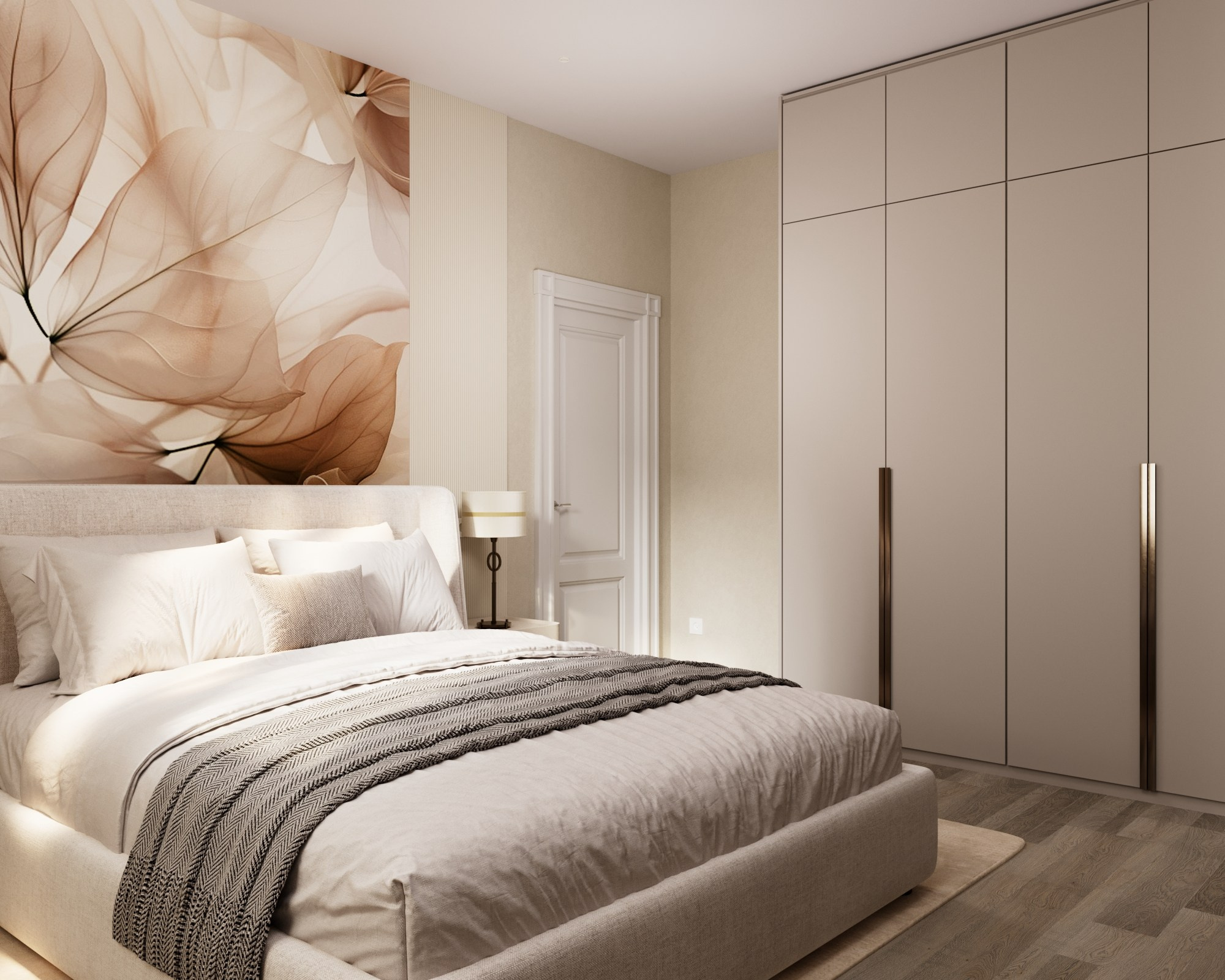 Просторная стильная двушка г. Краснодар. Батракова Наталья дизайнер интерьеров Санкт-Петербург Москва Архангель