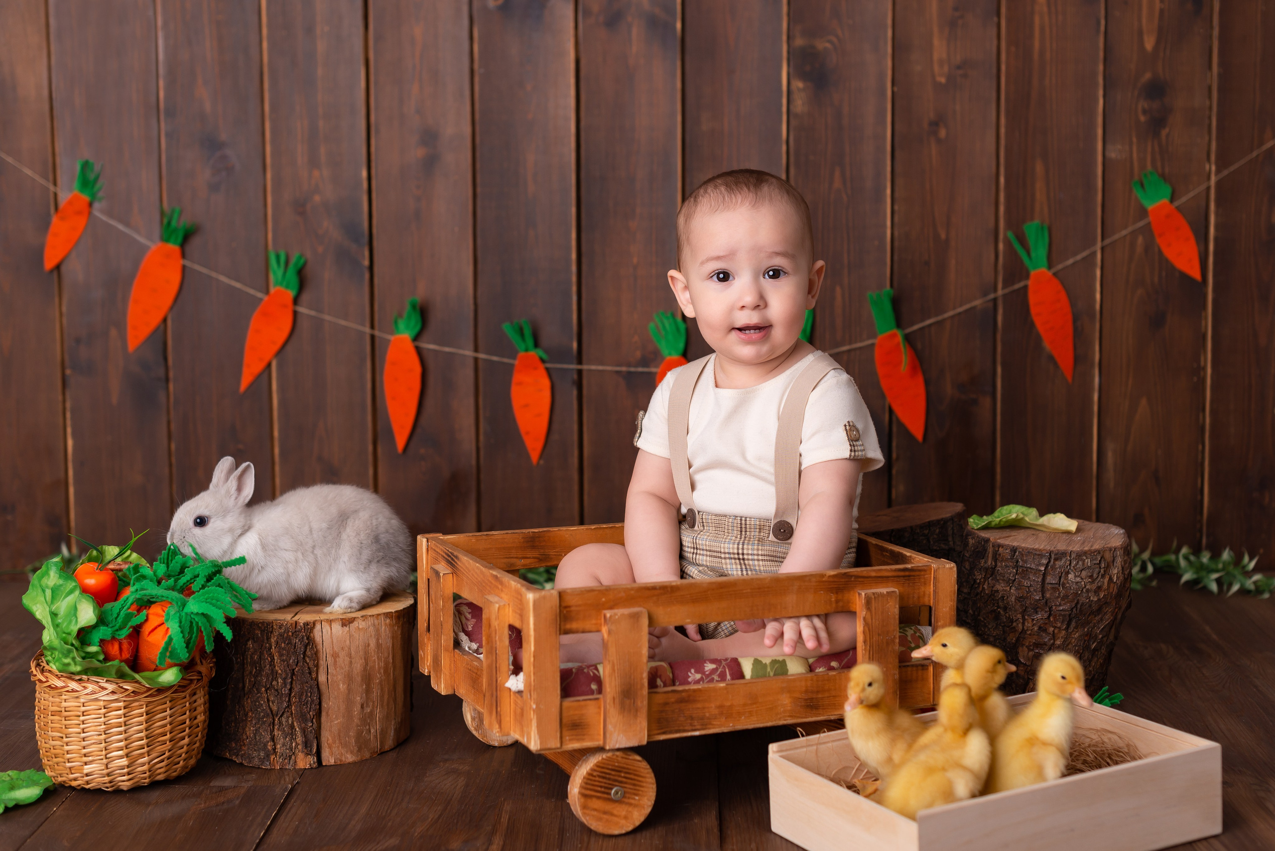 Пасхальная фотосессия малыша. Детская фотостудия «Мандаринка» | Детский фотограф Краснодар