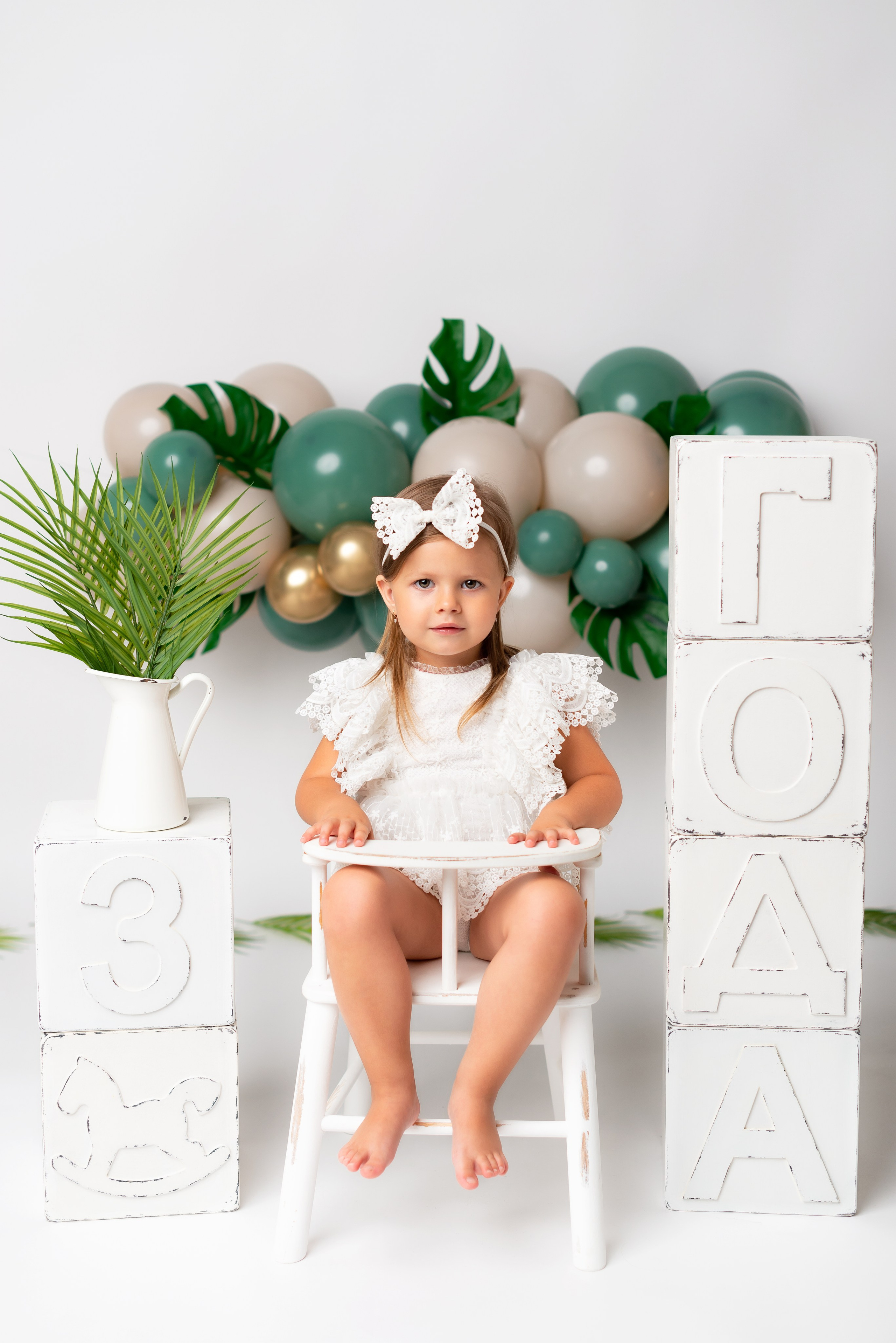 День рождения — 3 года. Детская фотостудия «Мандаринка» | Детский фотограф Краснодар
