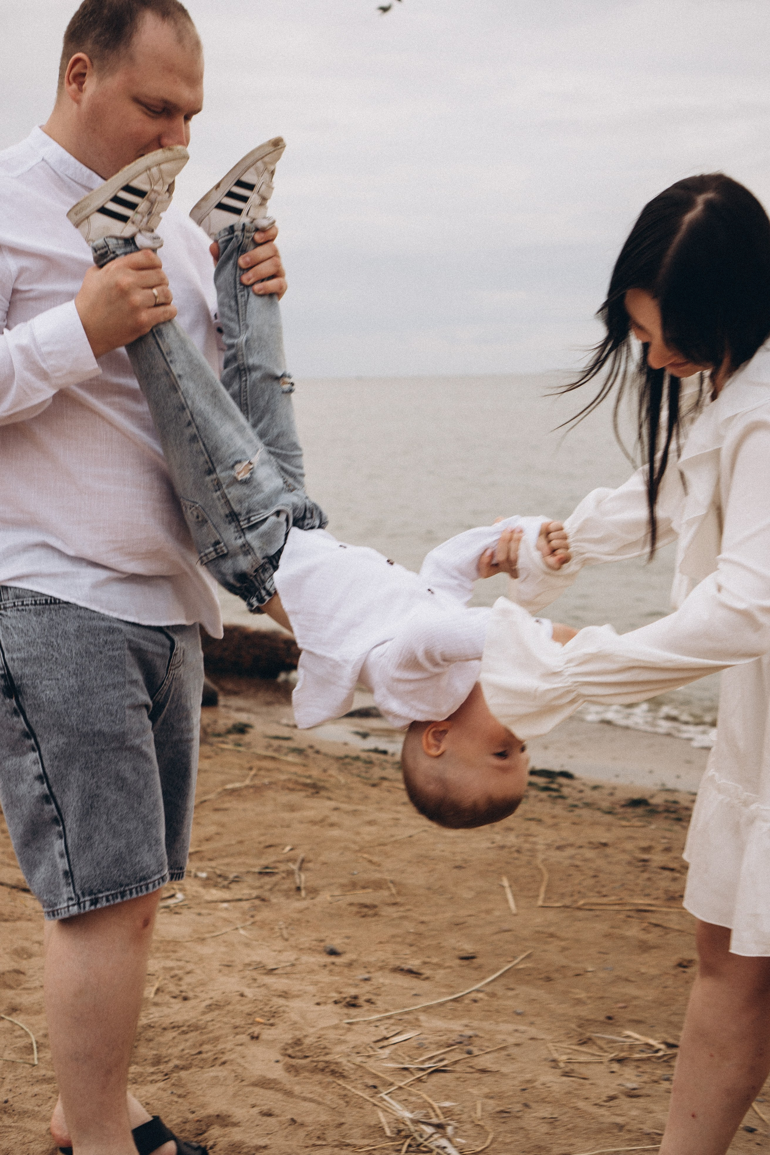 Семейная история на берегу залива. Профессиональный фотограф, Санкт-Петербург — Виктория Богомолова
