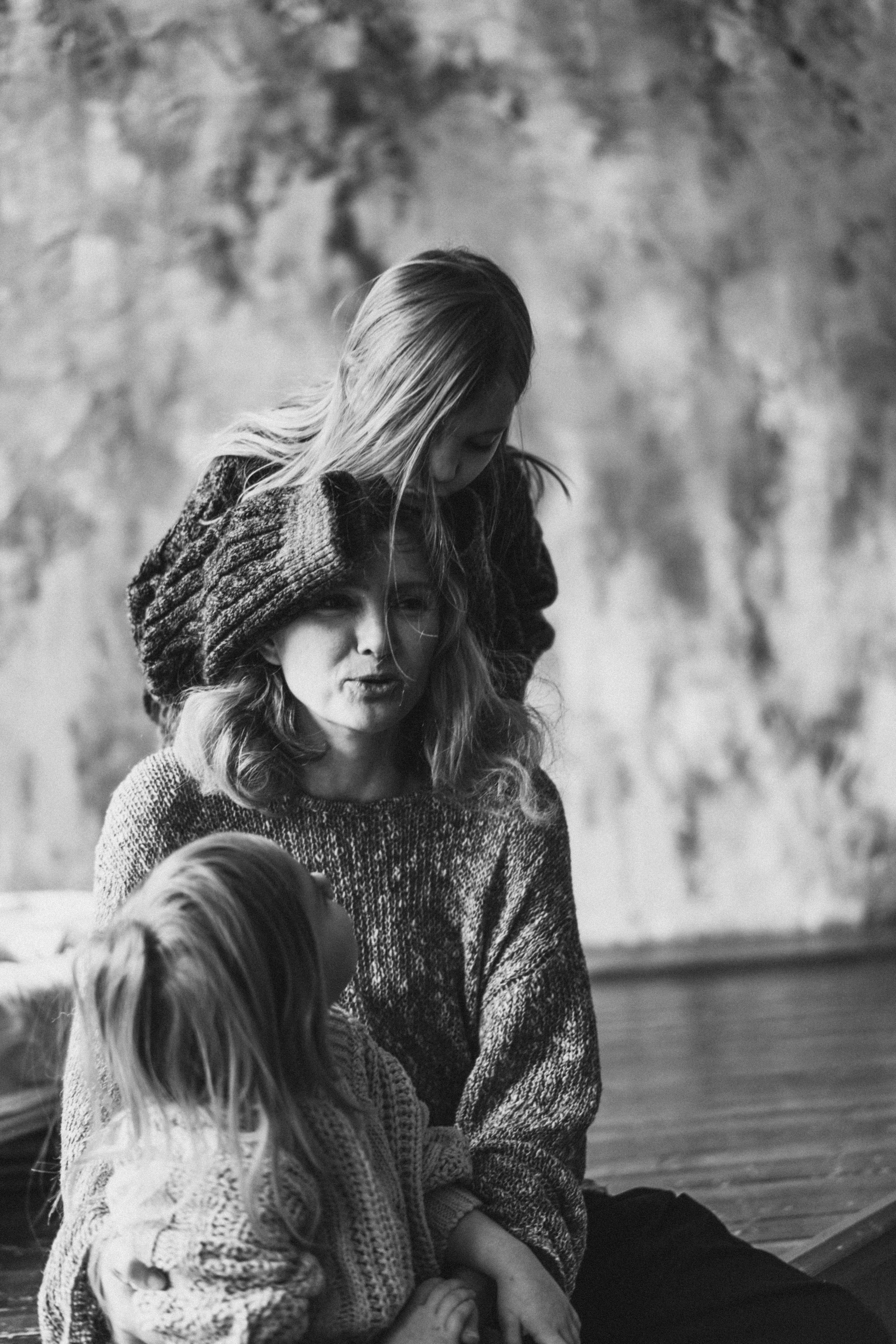 Наташа и девочки в проекте «Хочу как мама». Семейный и детский фотограф и видеограф в Москве, Серпухове и Тарусе Валерия Сорокина