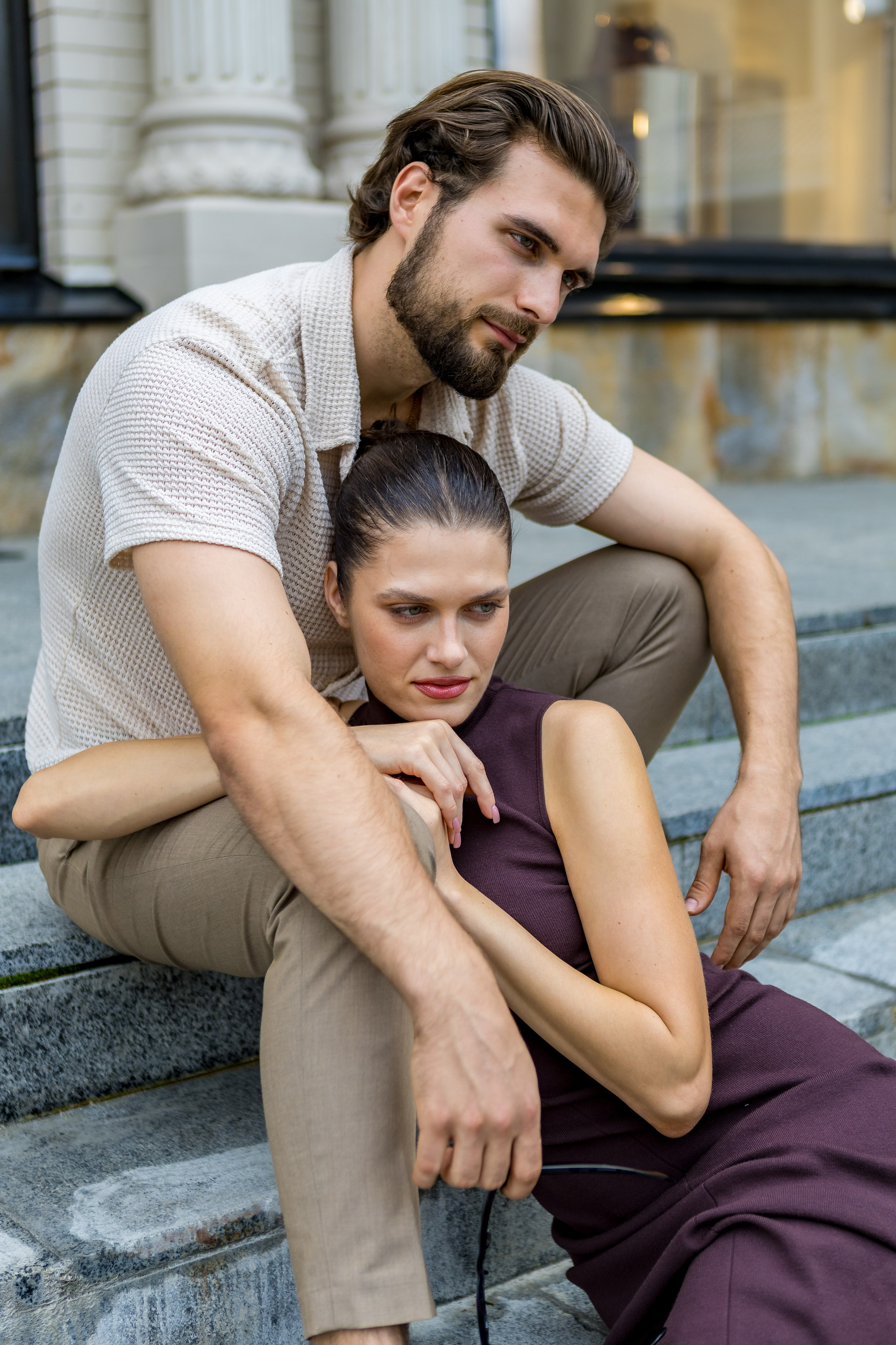 Фотопрогулка гостиница Националь. Свадебный фотограф в Москве