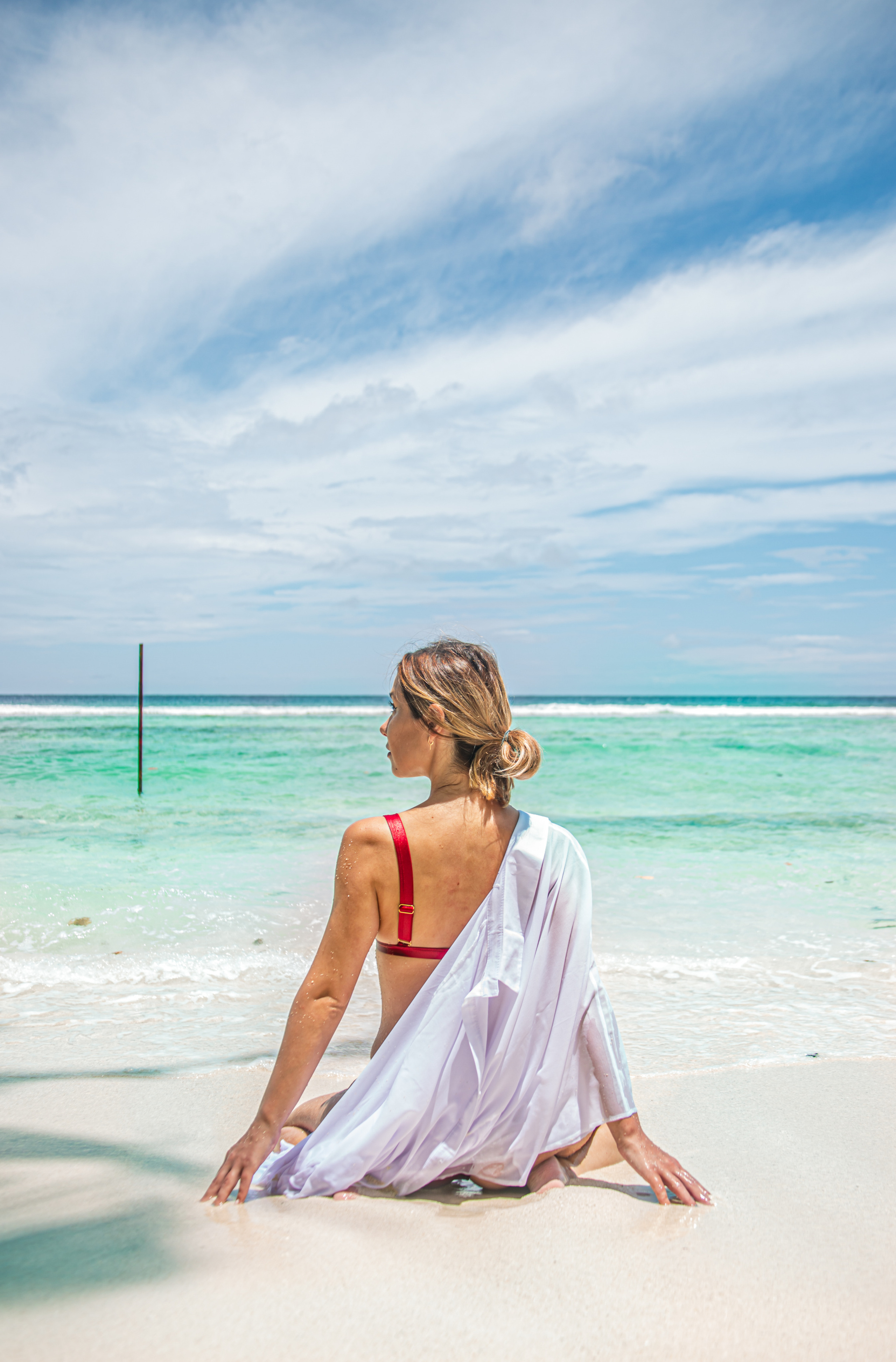 Portrait. Photographer in Maldives