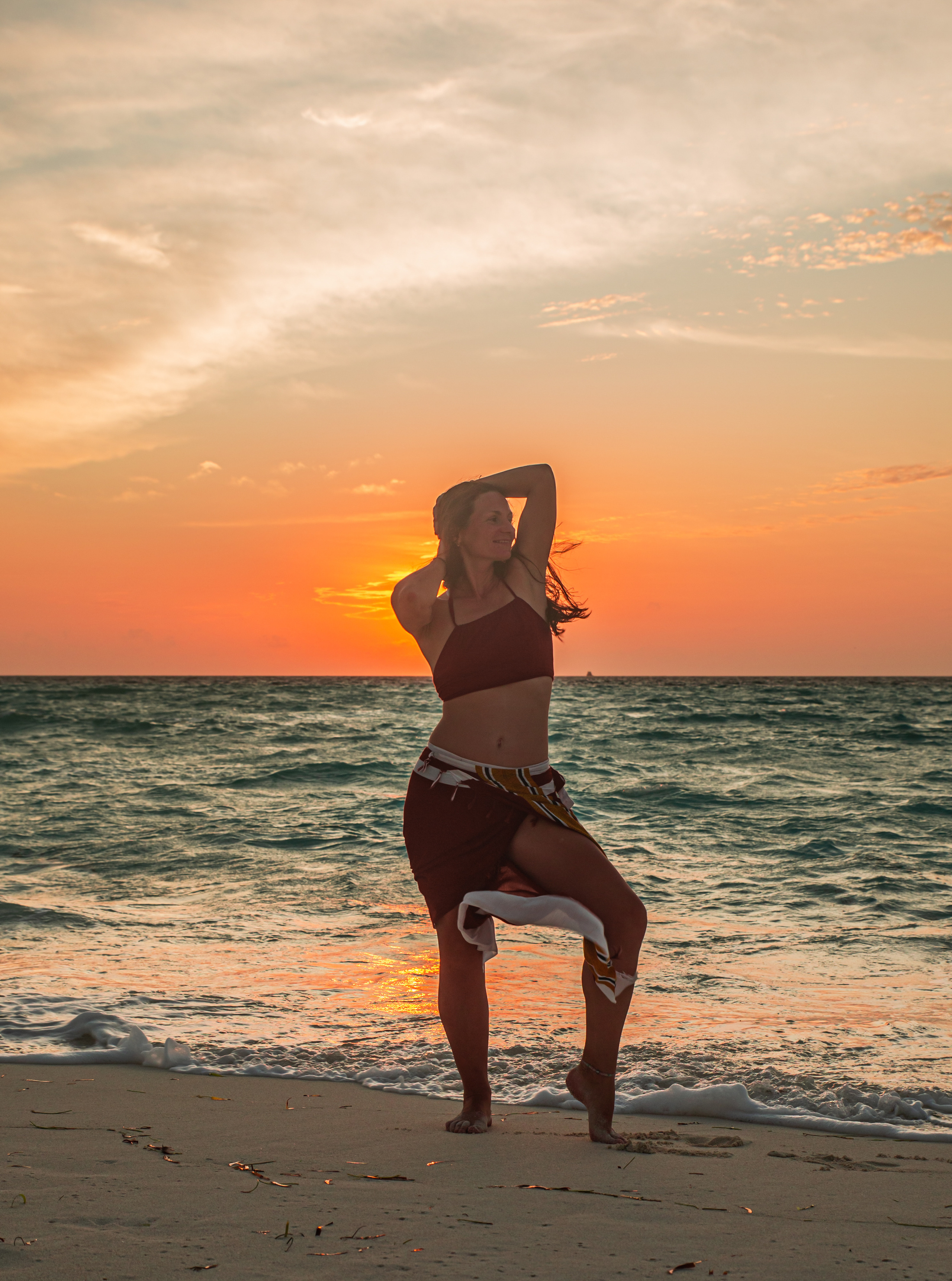 Portrait. Photographer in Maldives