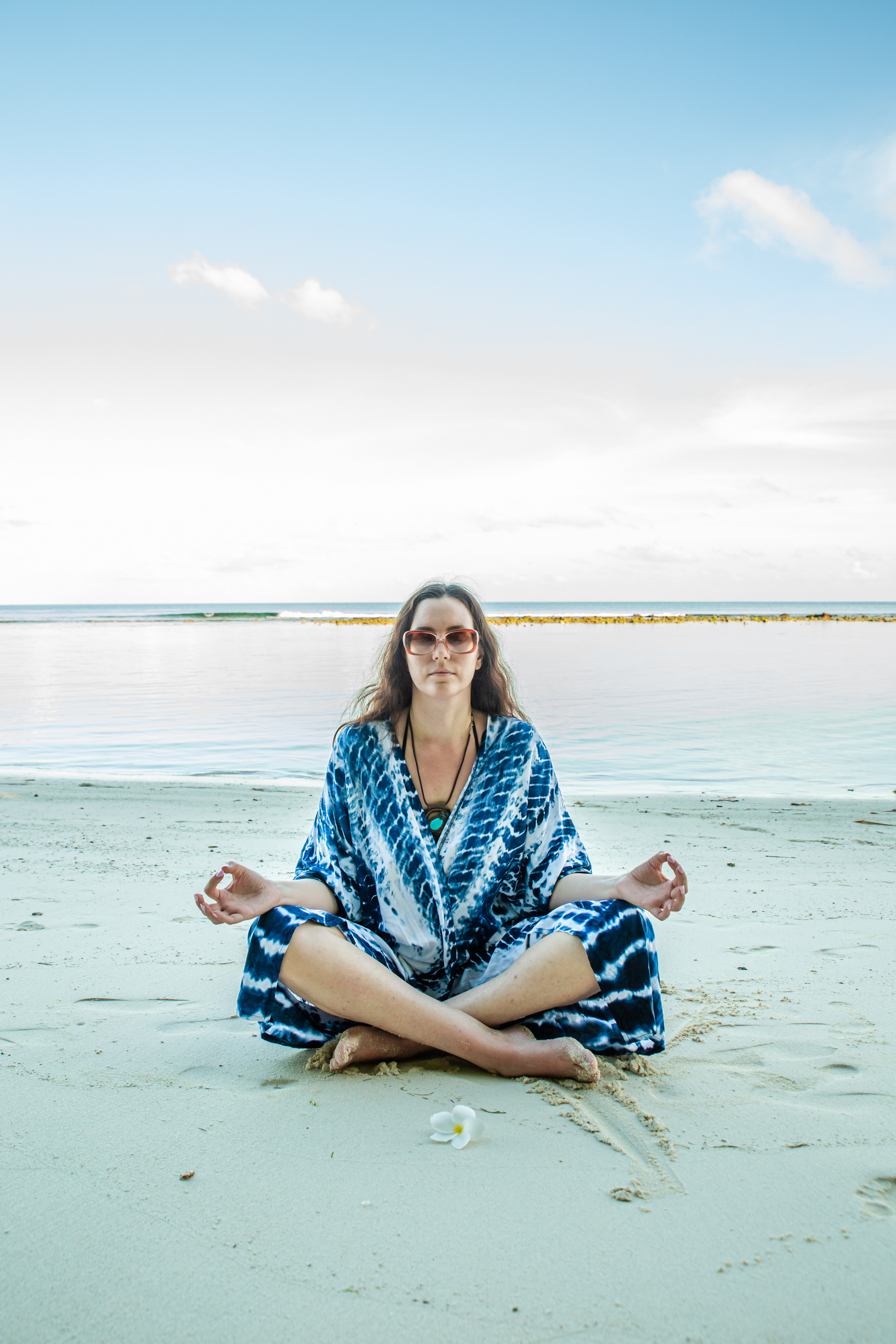 Portrait. Photographer in Maldives