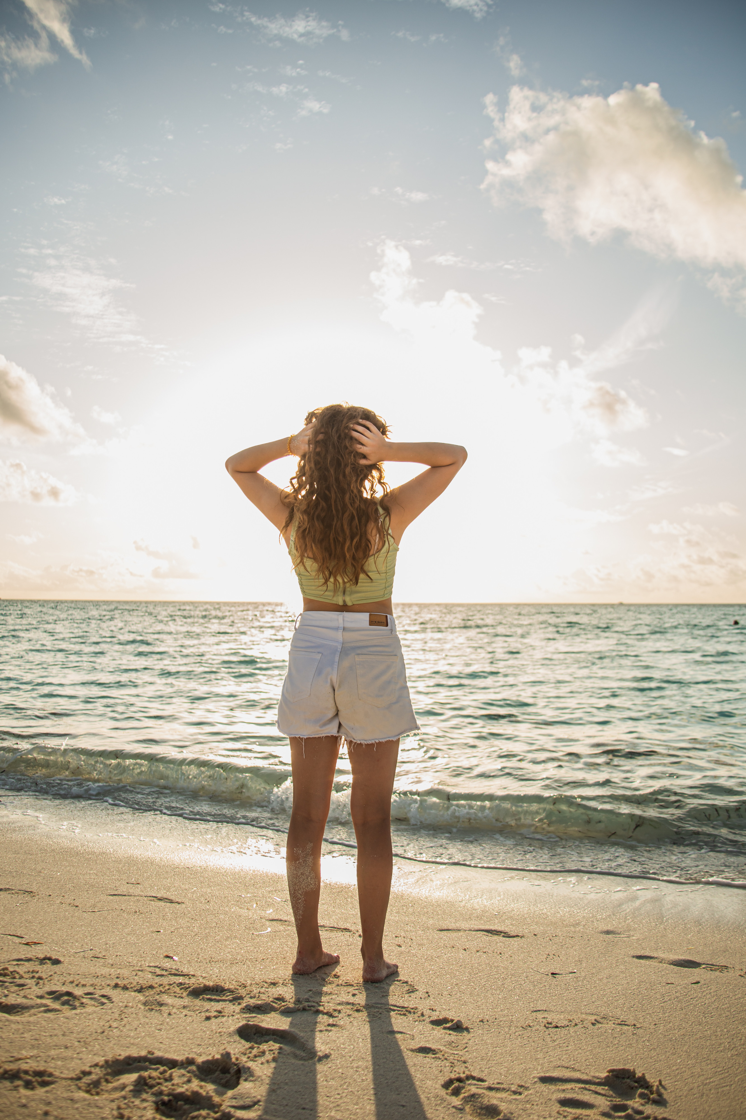 Portrait. Photographer in Maldives