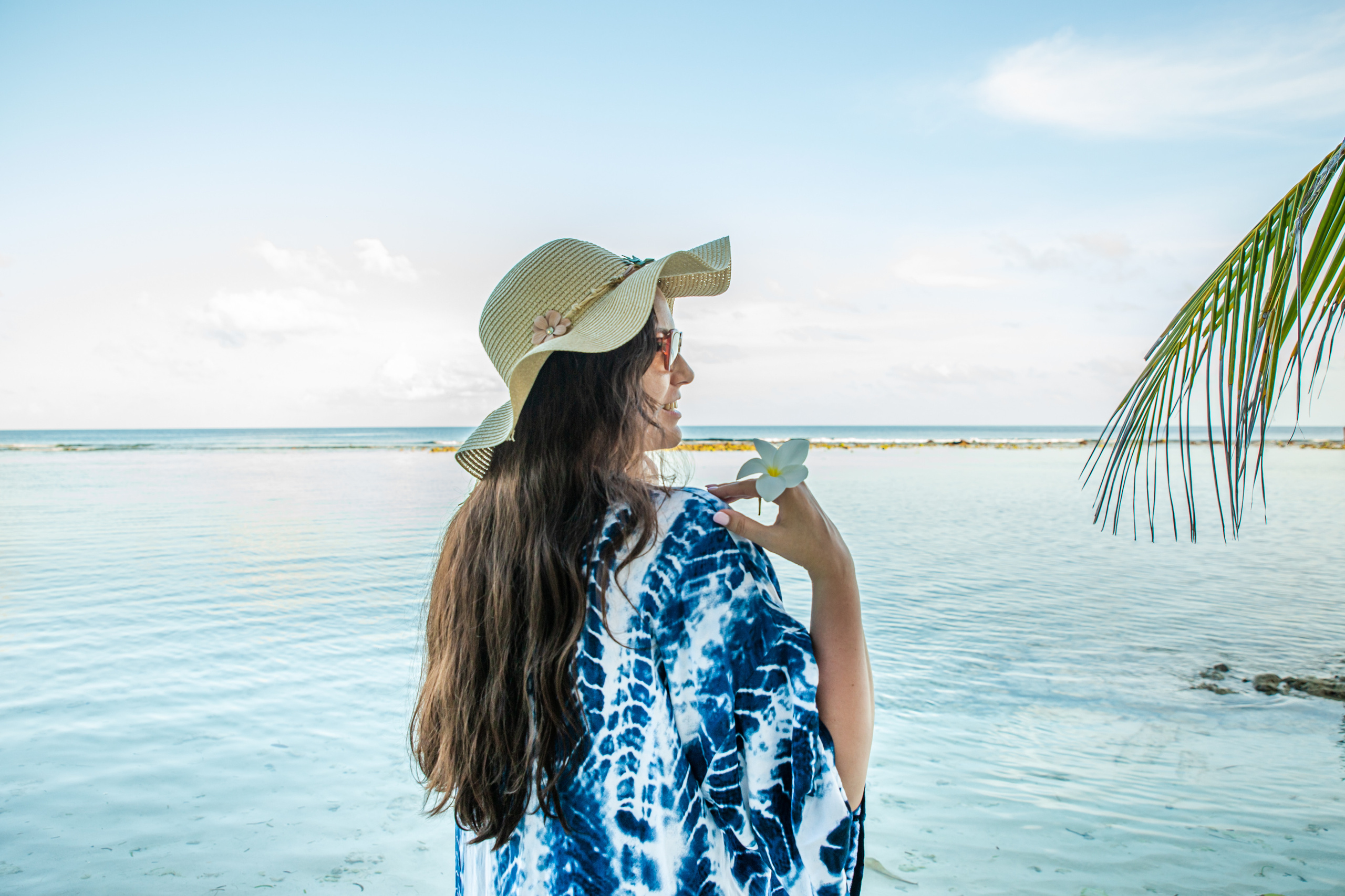 Portrait. Photographer in Maldives