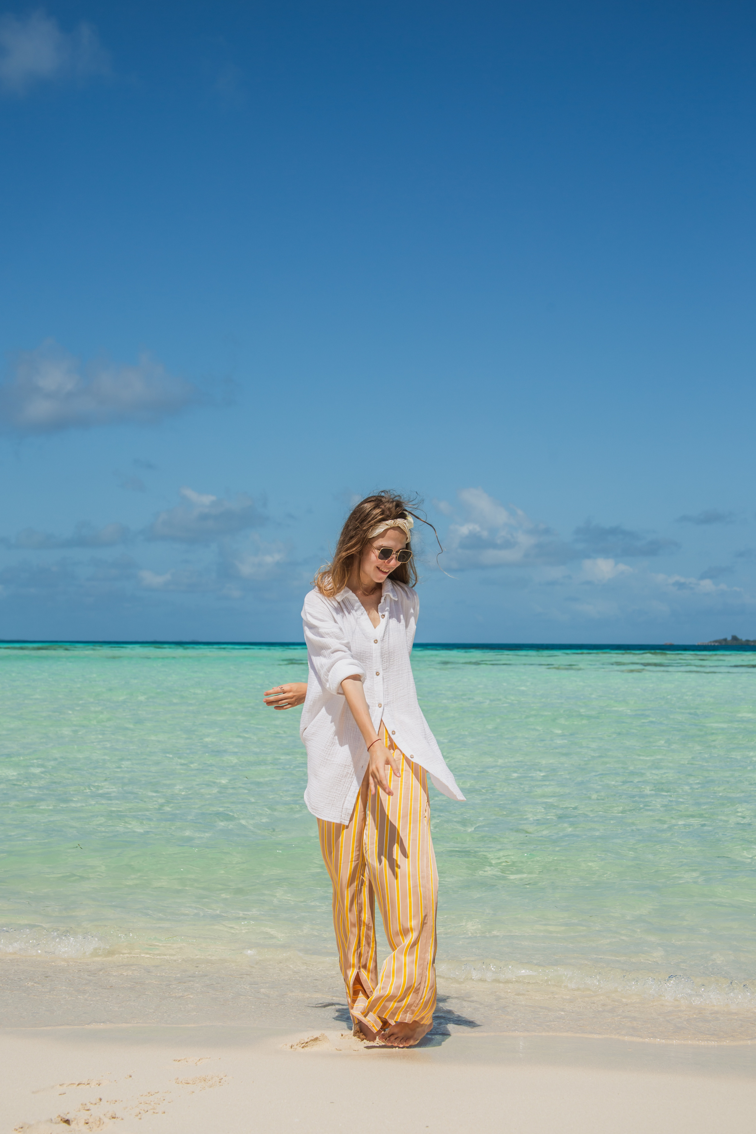 Portrait. Photographer in Maldives