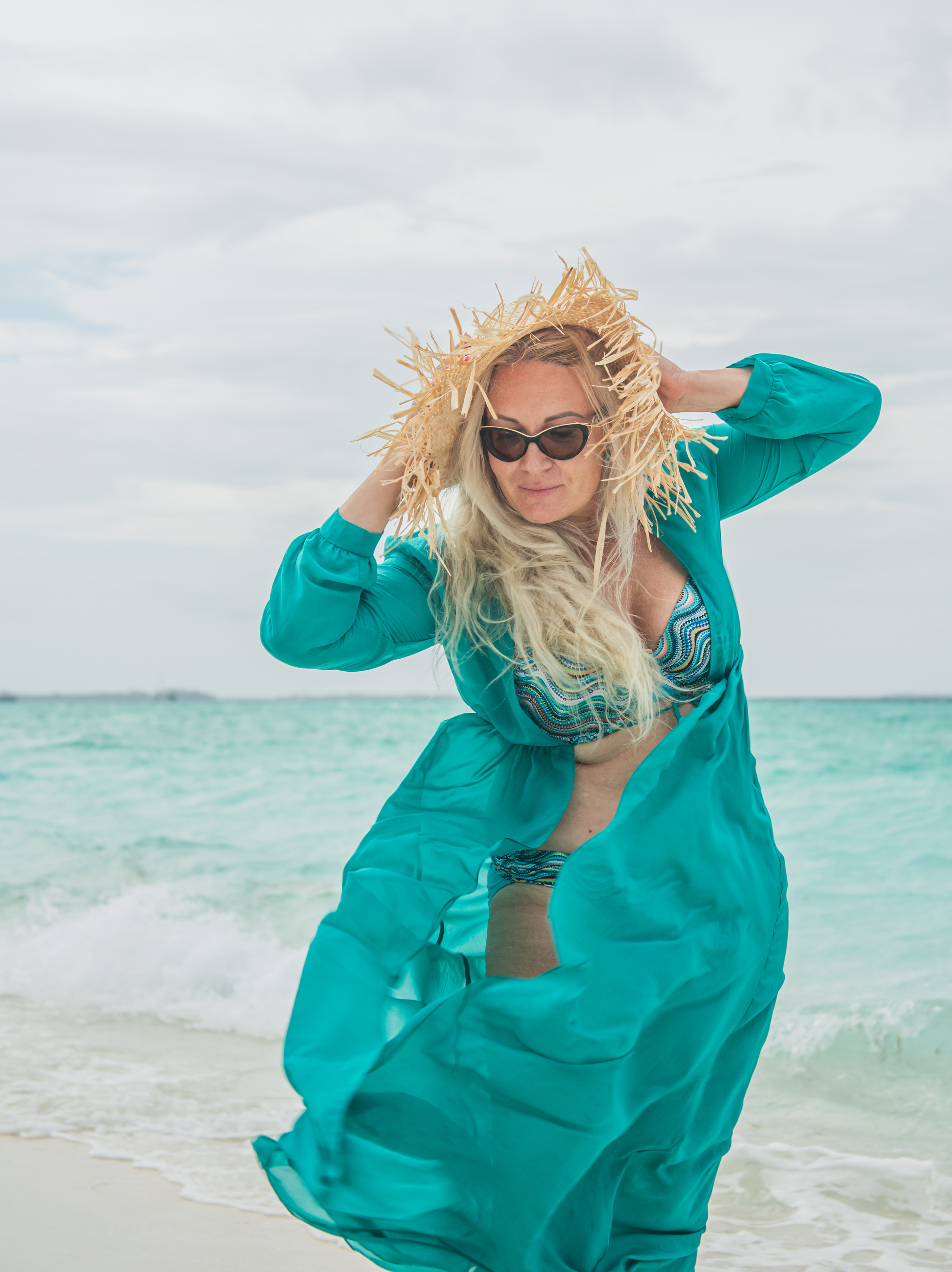 Portrait. Photographer in Maldives