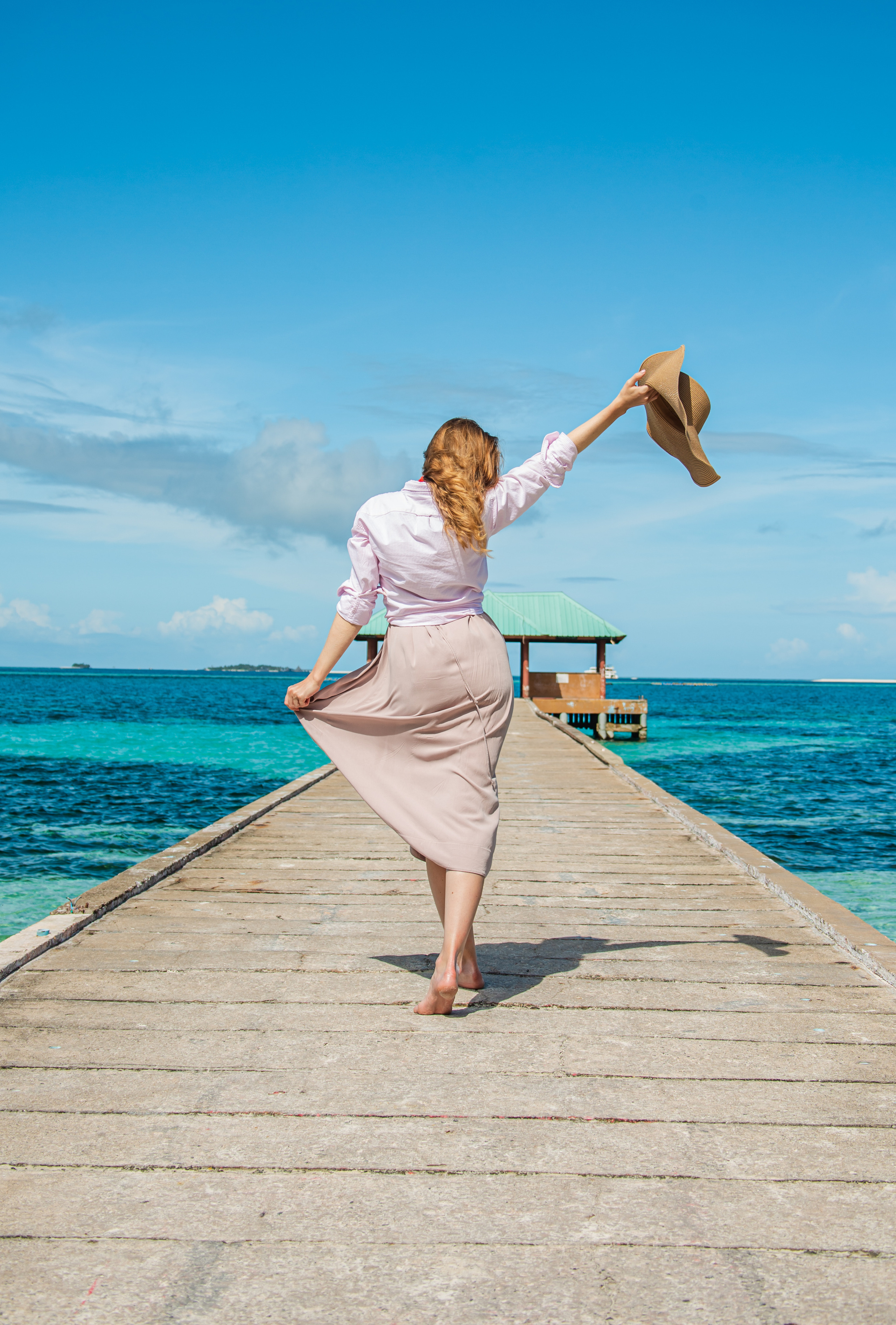 Portrait. Photographer in Maldives