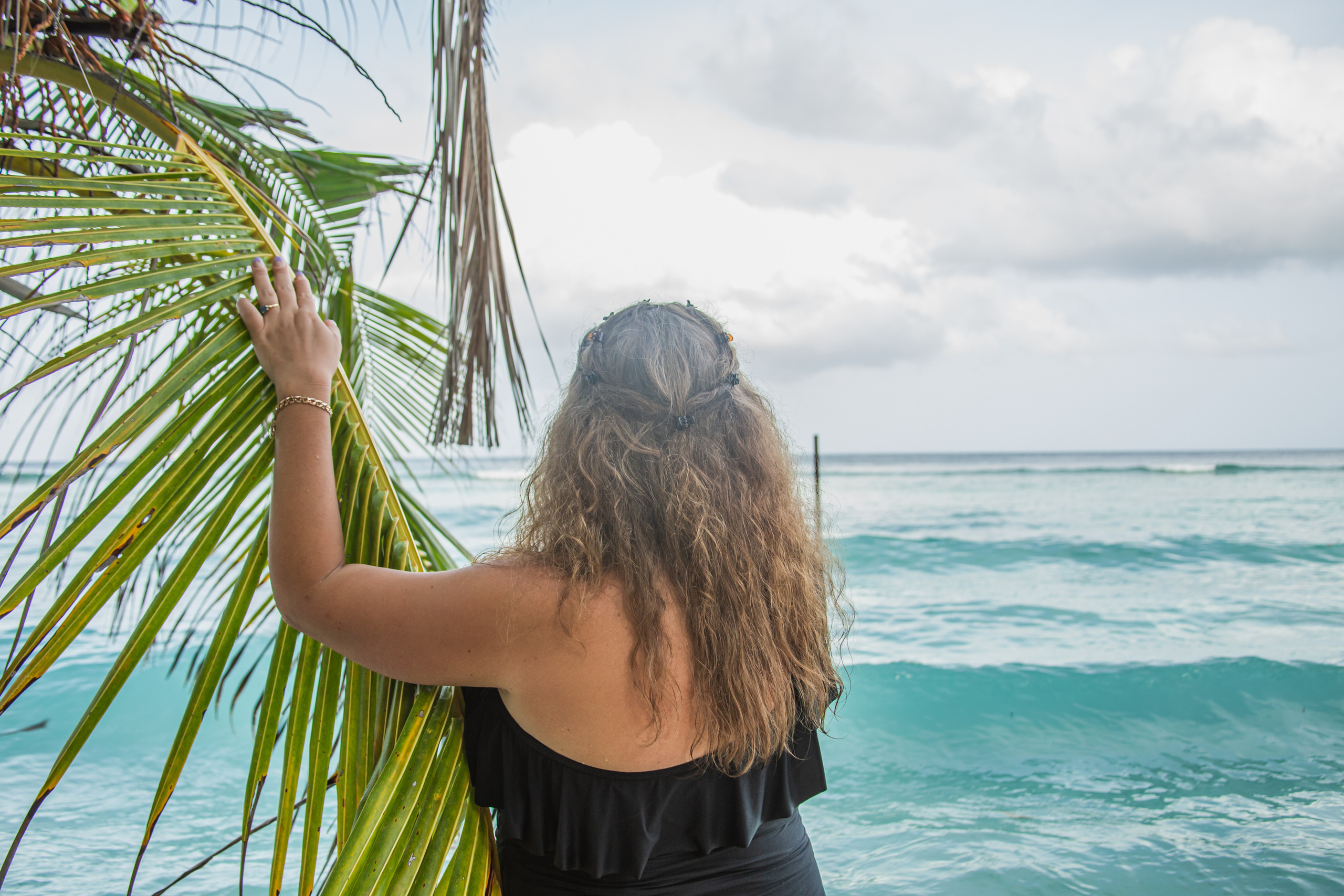 Portrait. Photographer in Maldives