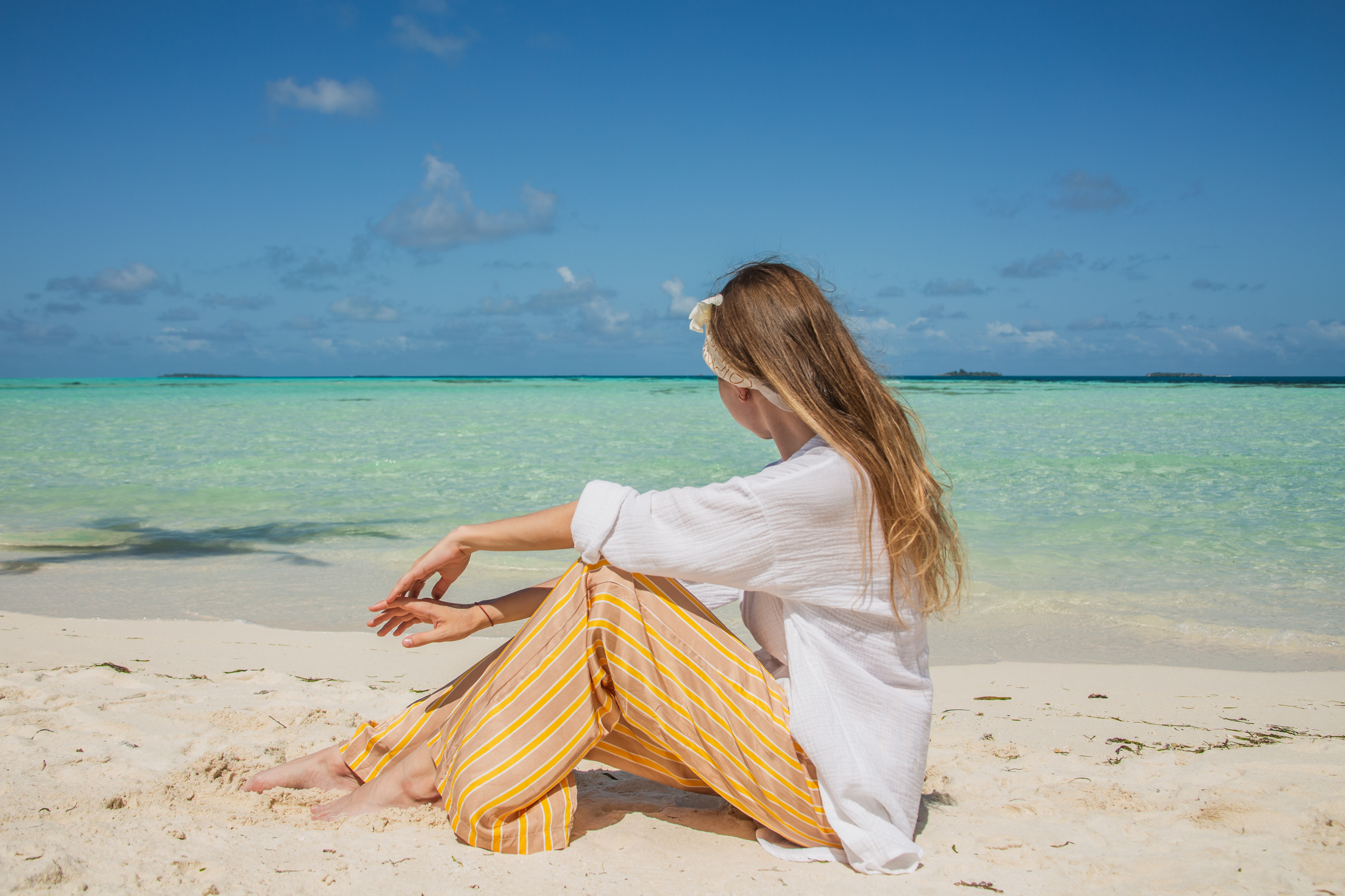 Portrait. Photographer in Maldives