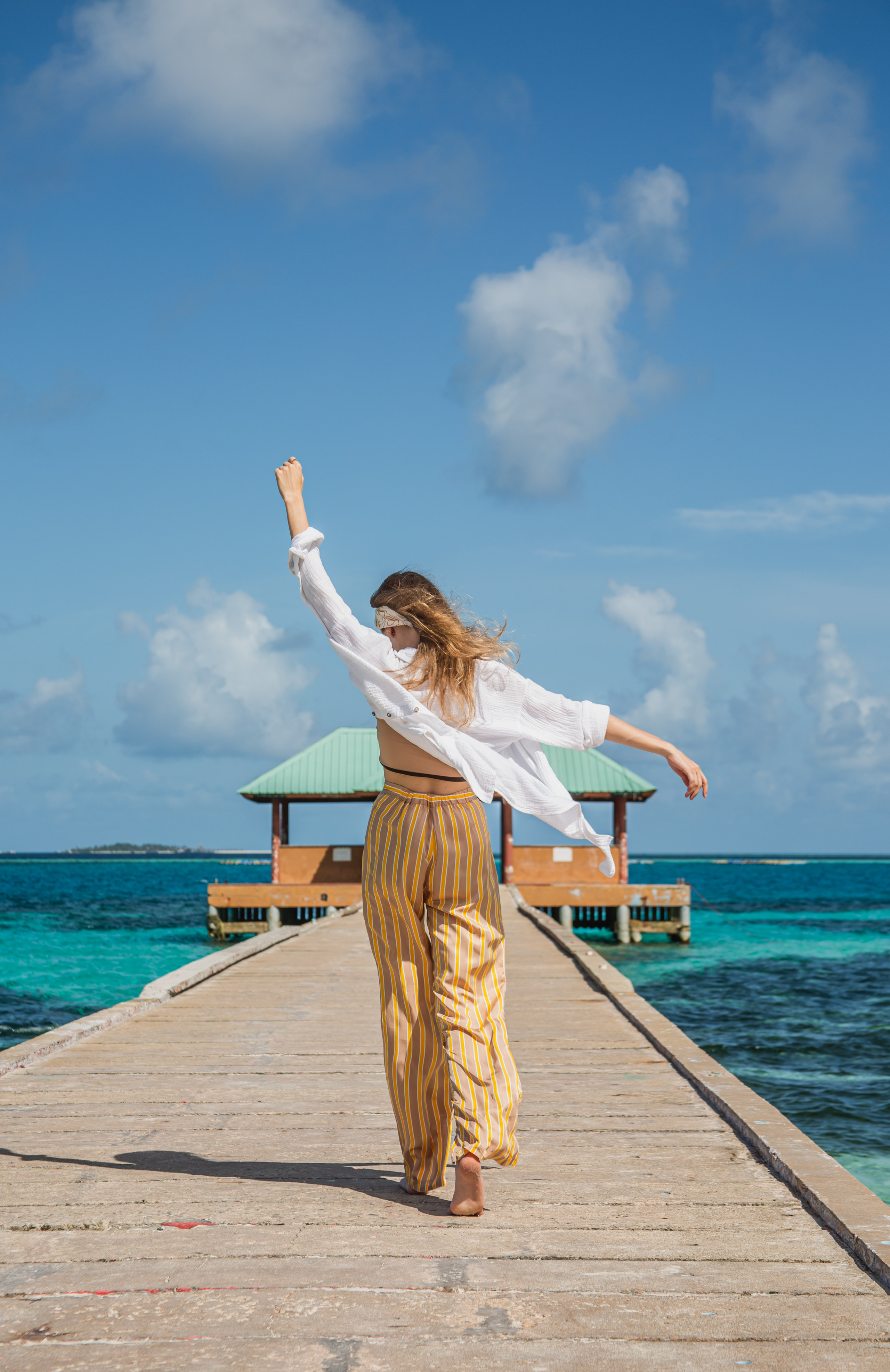 Portrait. Photographer in Maldives