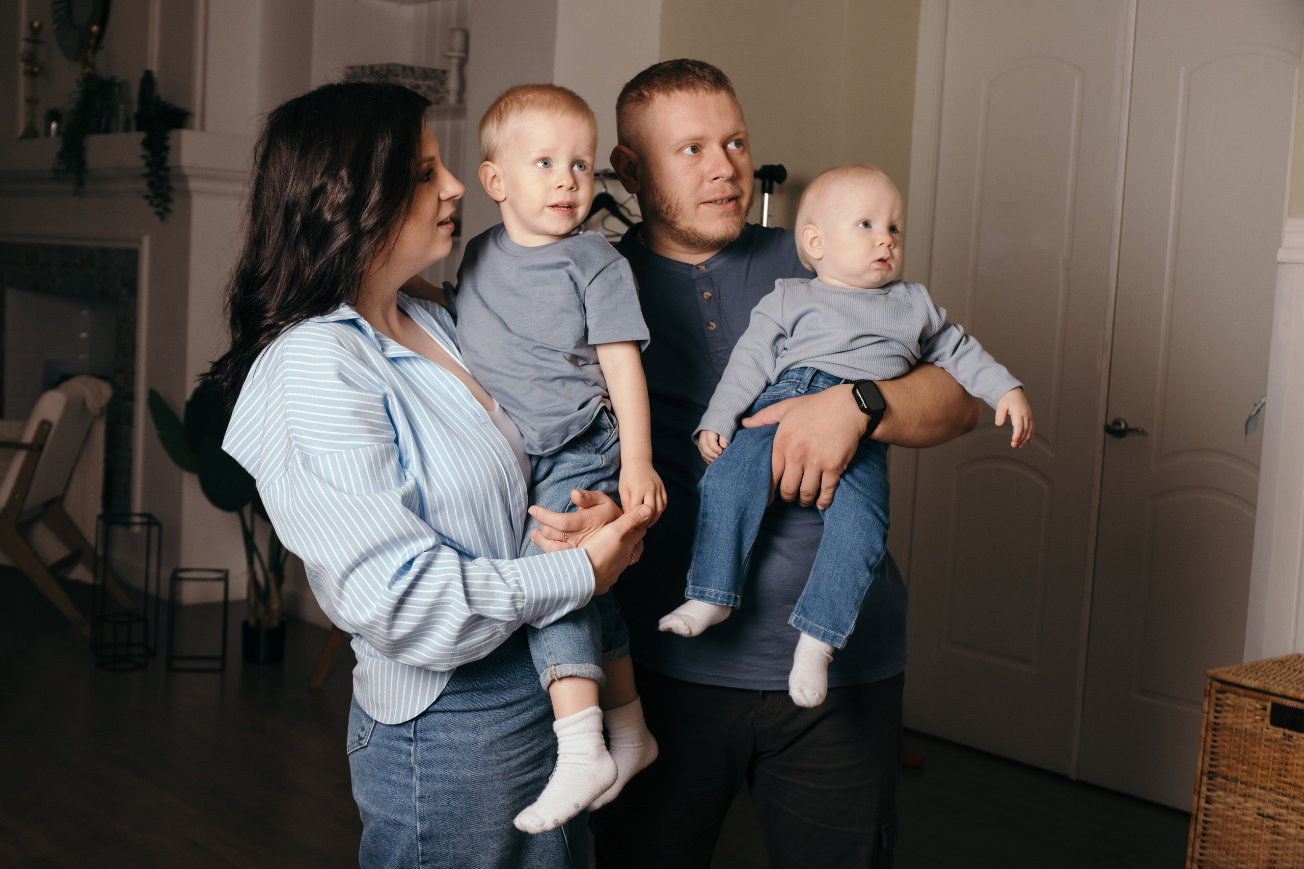 Семья Кузнеченко. Фотограф Елена Балакина (Челябинск)