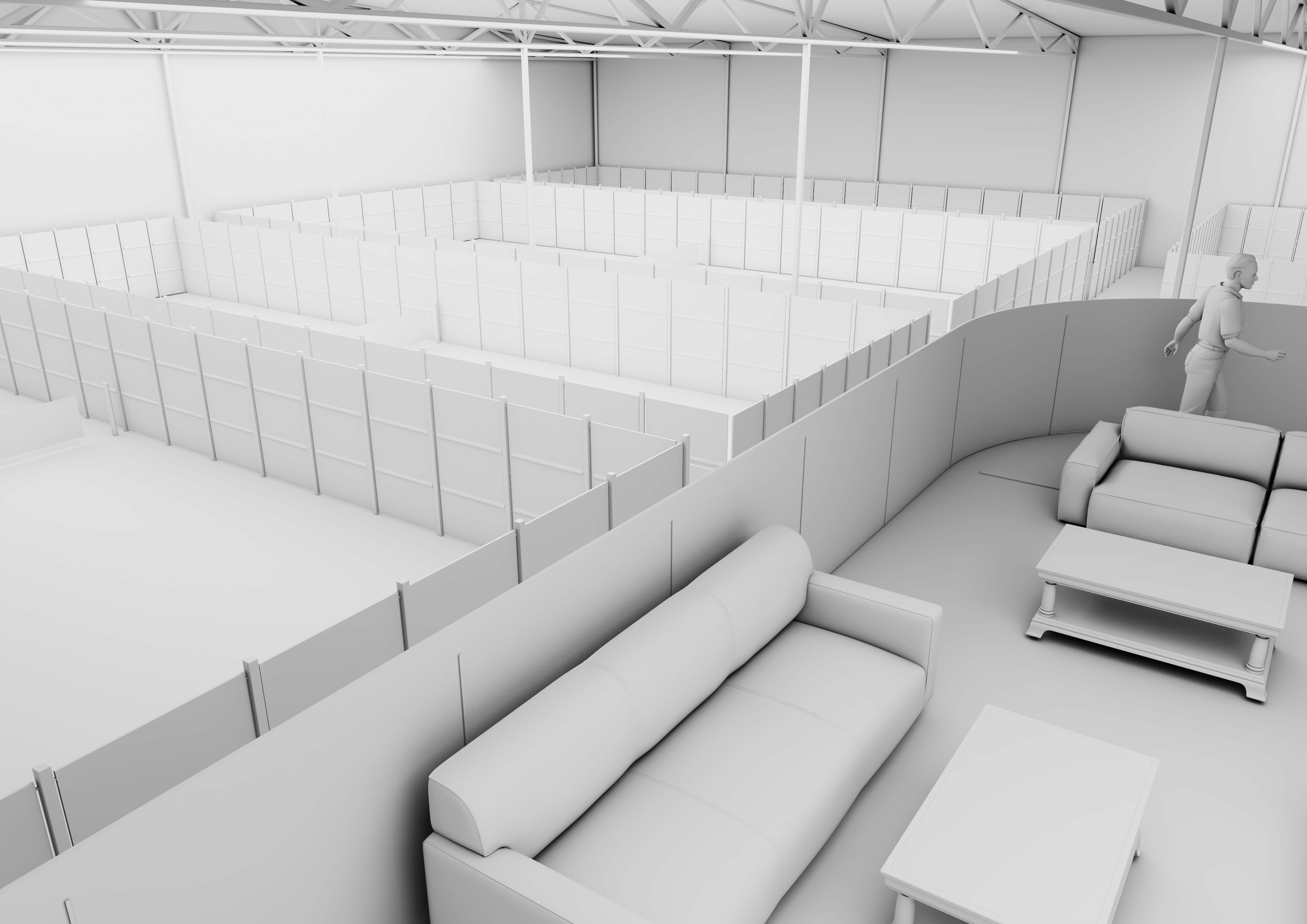 Кейс: 3D-визуализация спортивного комплекса — от чертежа от руки до архитектурной концепции. Фотограф и 3D-визуализатор в Истре — фото, видео, визуализация