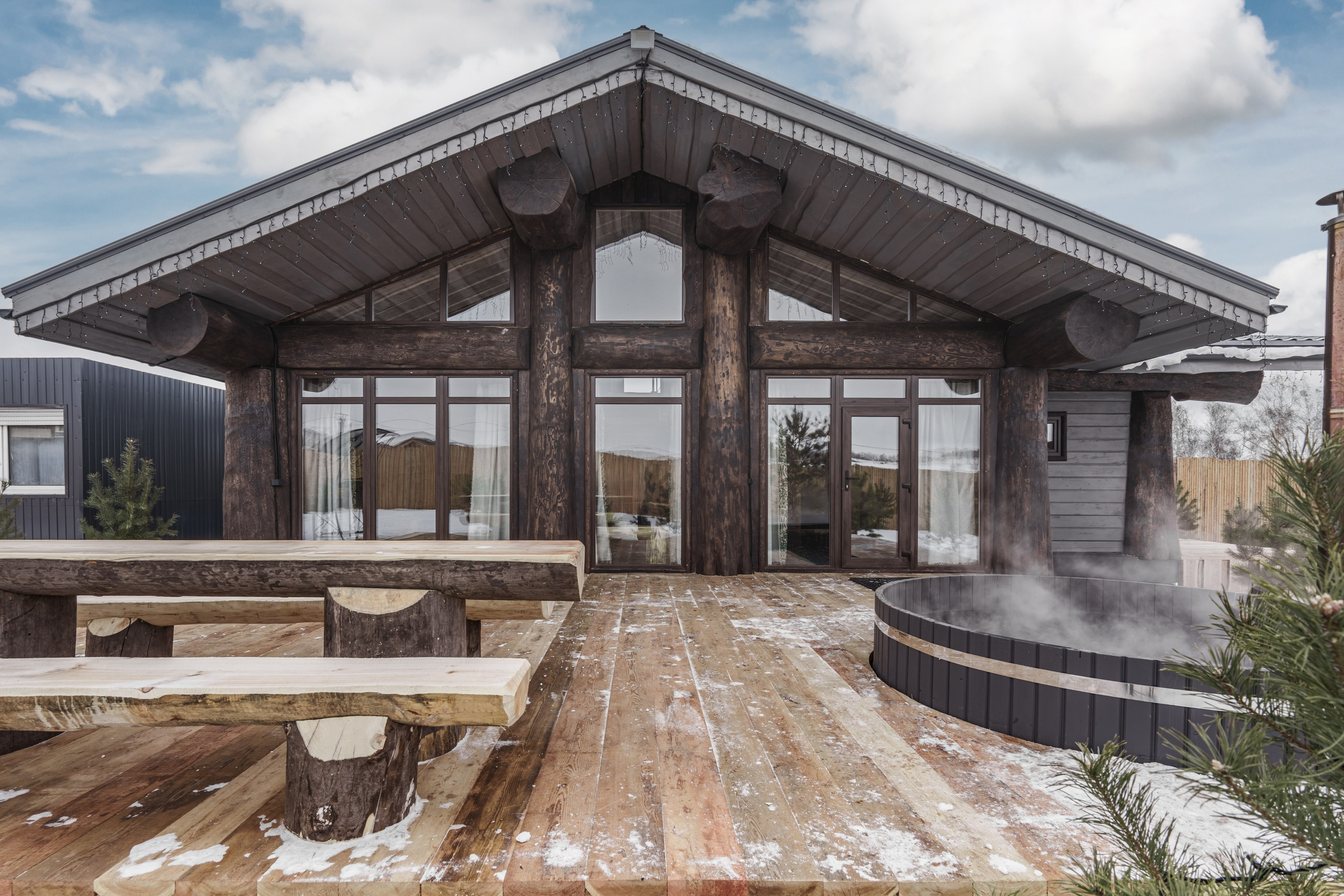 Интерьерная фотосъемка бани с купелью. Интерьерный фотограф и ретушер в Красноярске Денис Антропов