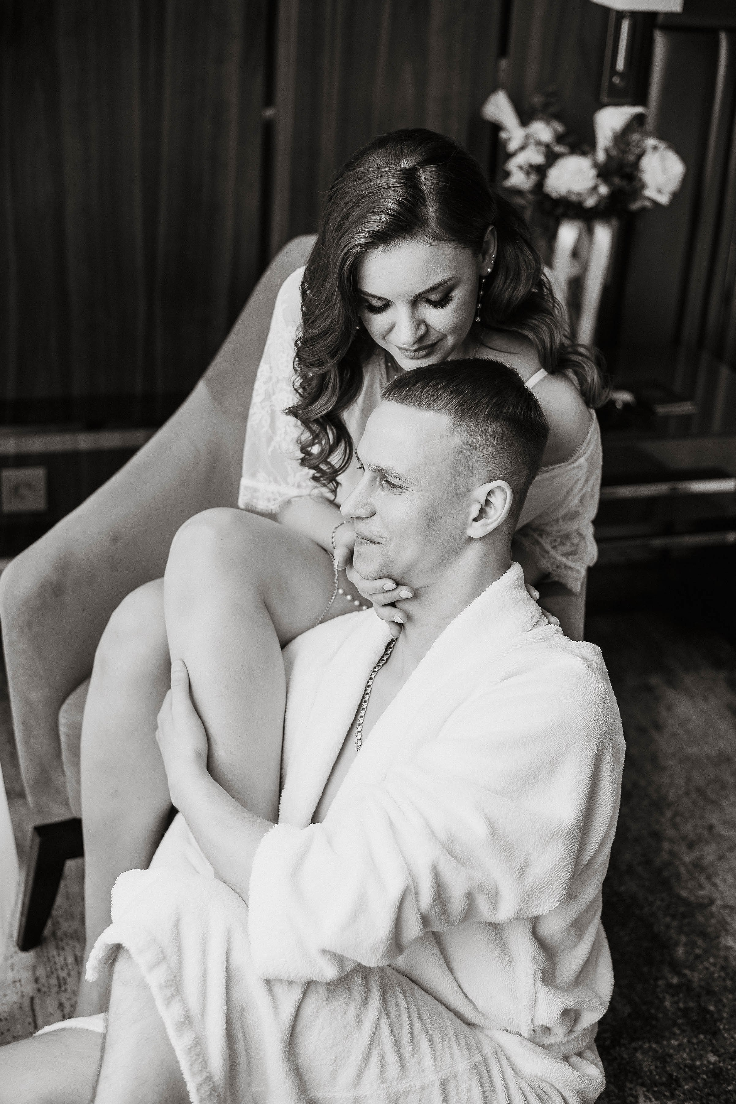 Свадебное утро Олега Елены