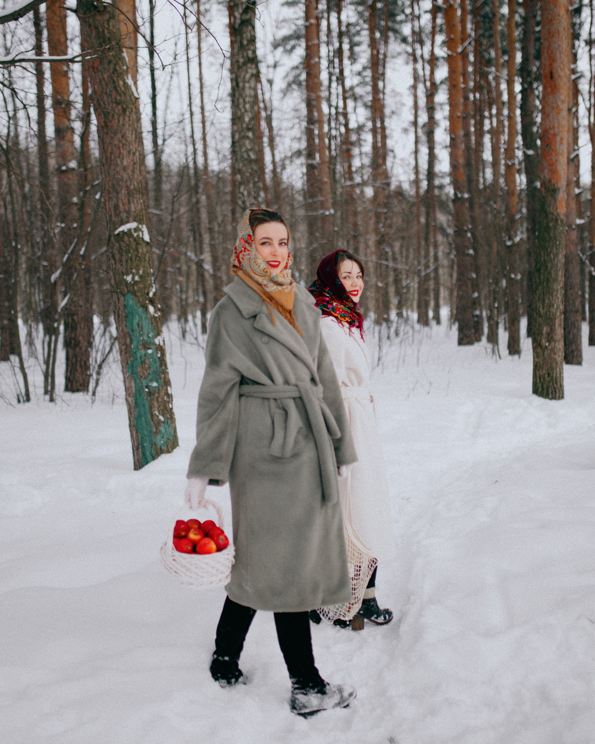 Сёстры. Масленица. Анастасия Турсунова арт-фотограф в Москве