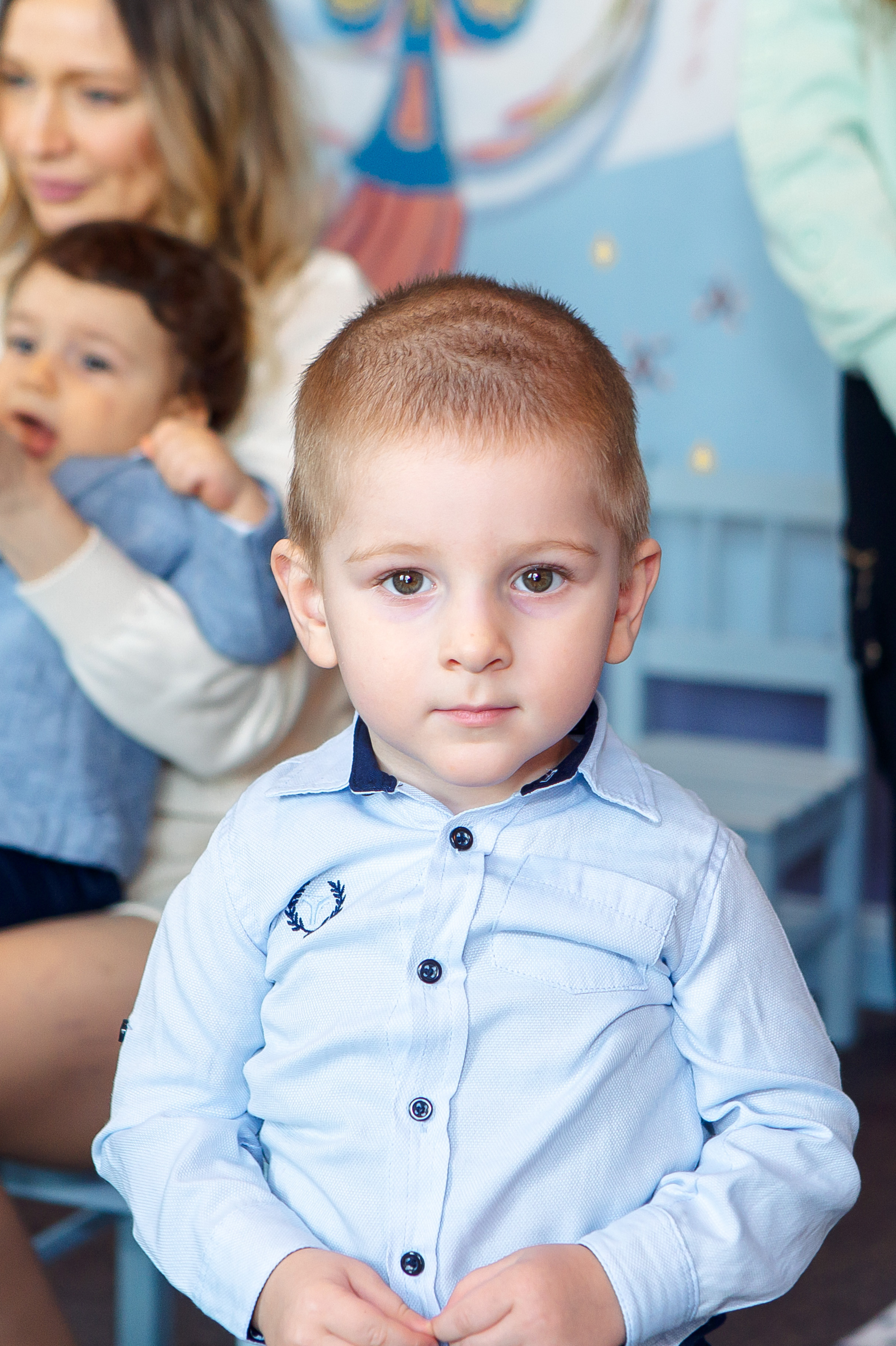 Давиду 1 годик, кафе Гранд Бублик. Семейный детский фотограф. Фотосессия в Минске