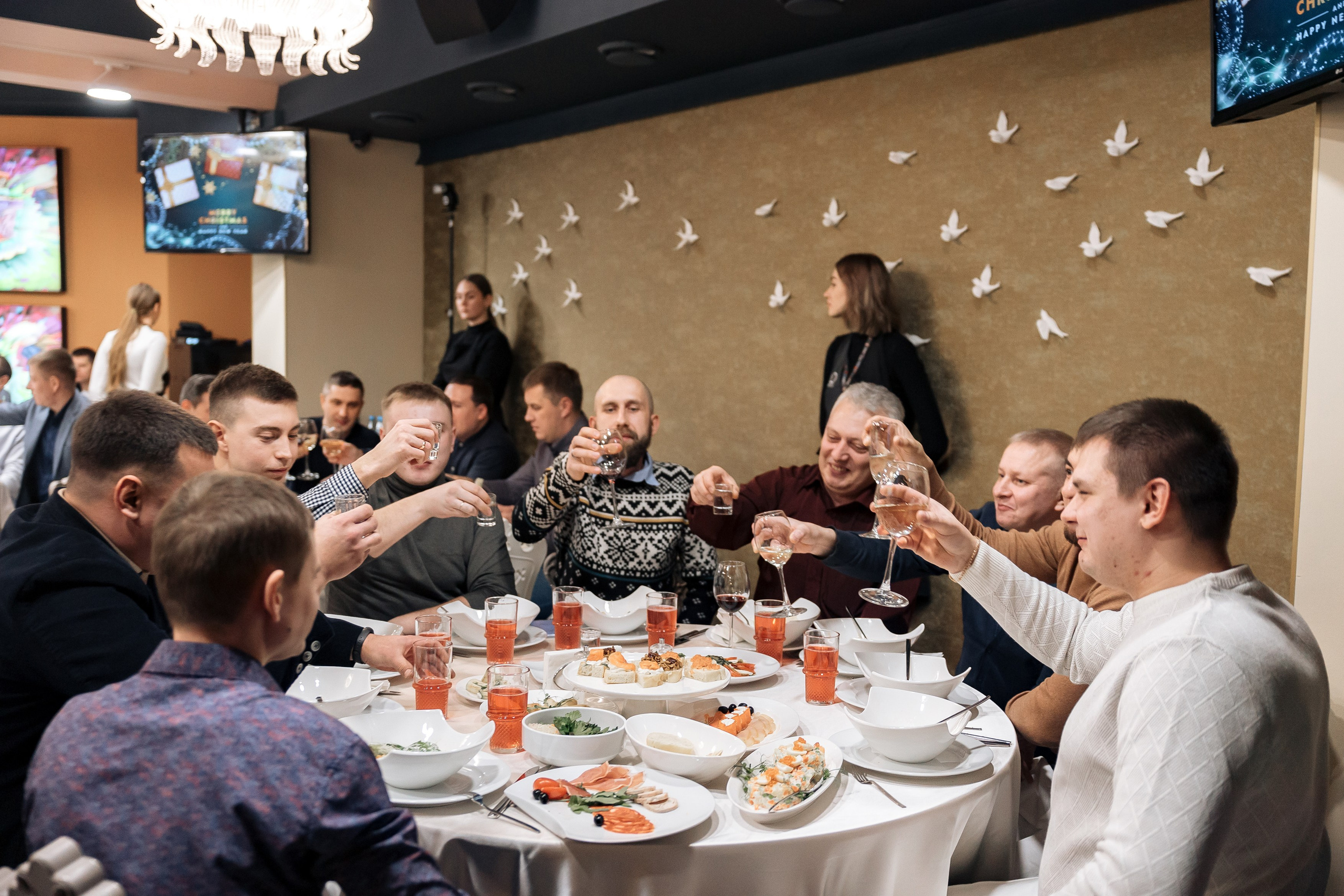 Новогодний корпоратив. Фотограф Полещук Денис. Екатеринбург