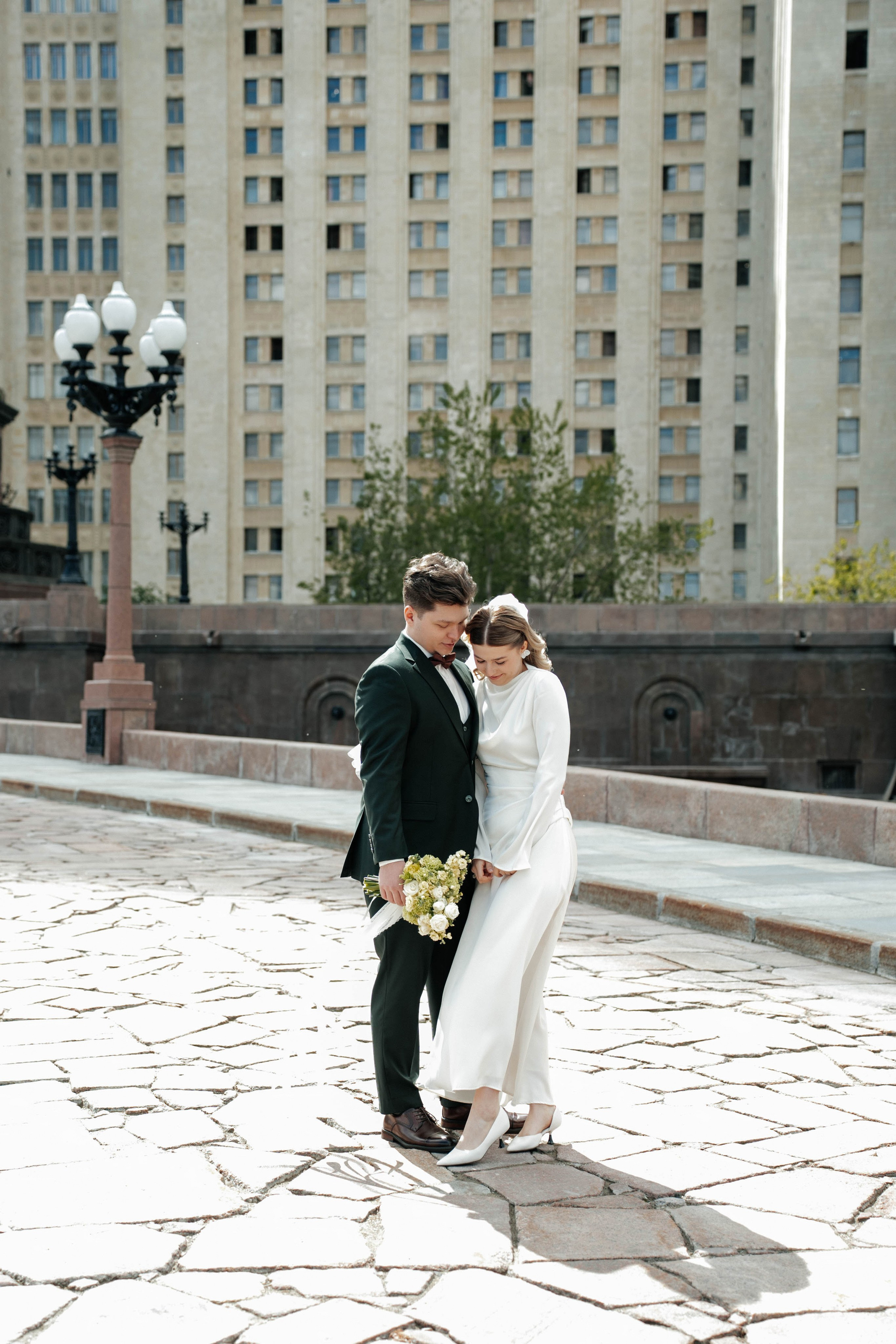 Евгений и Анастасия / Особняк Спиридонова, МГУ. Свадебный фотограф Москва Александра Аверкова