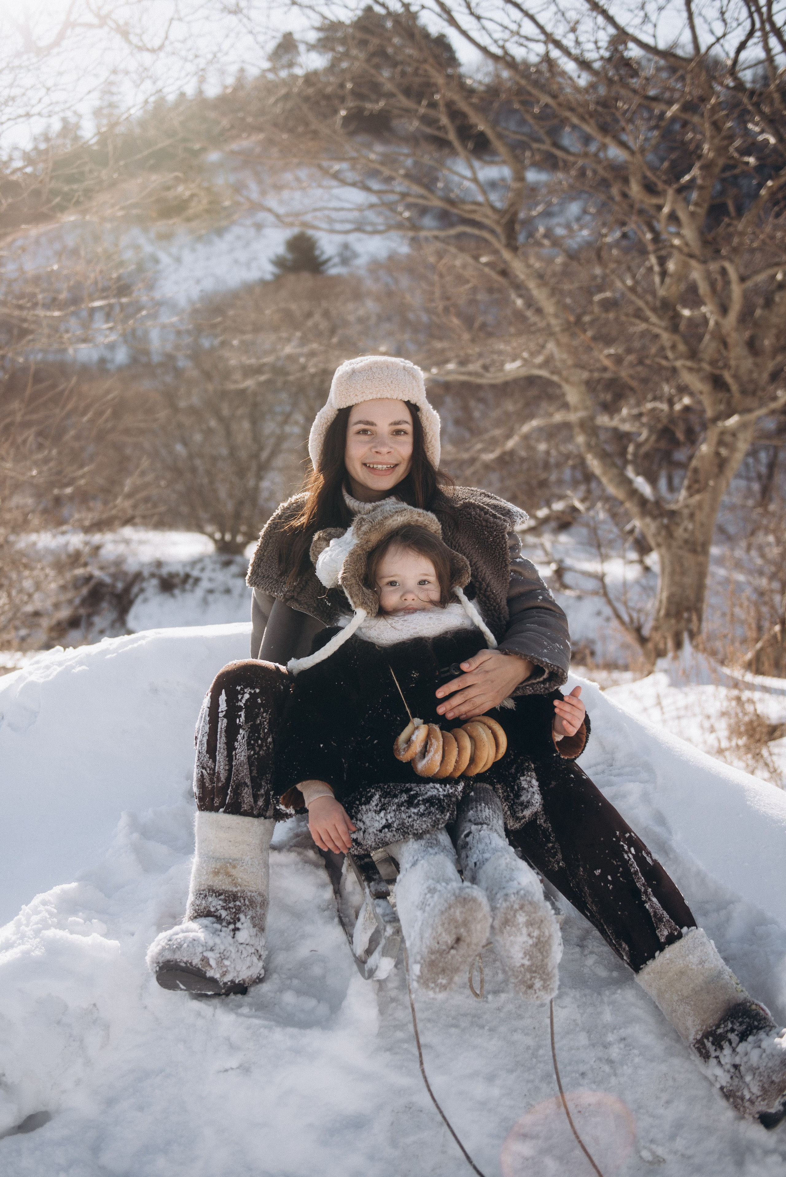 Женя и Анюта. Ирина Метелица фотограф на Шикотане