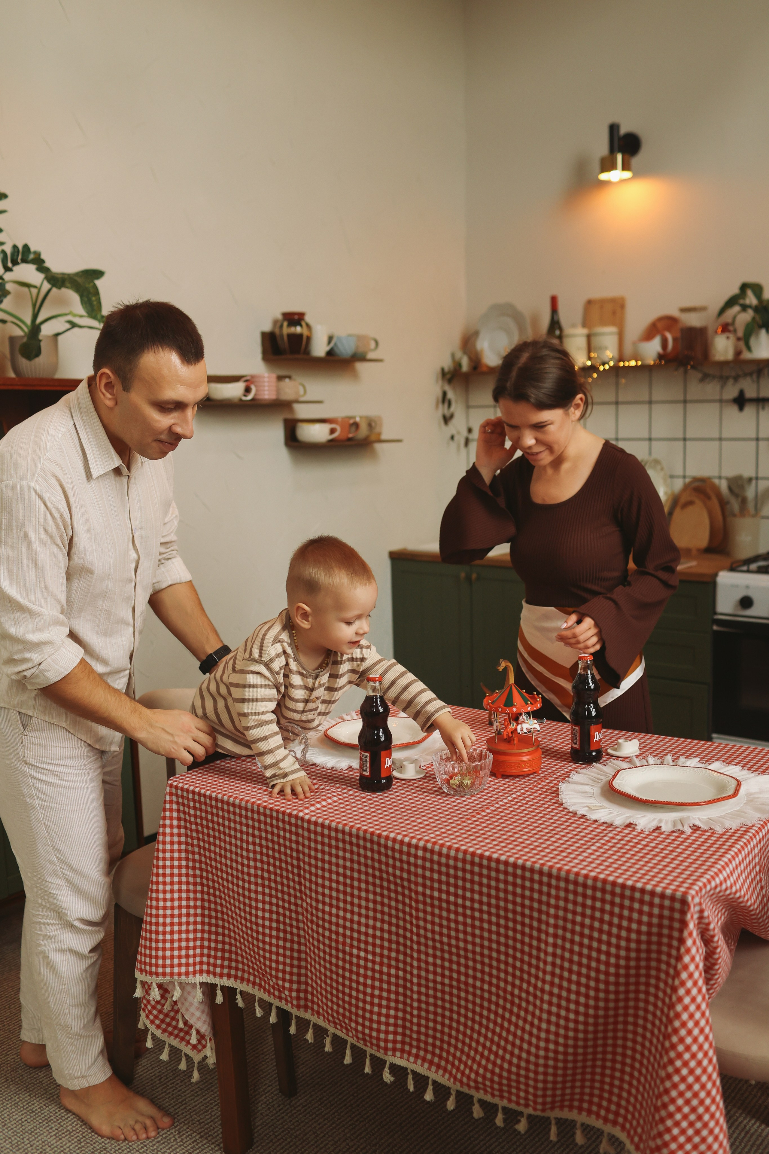 Таня Николай и маленький Савелий. Фотограф Владимир Москва