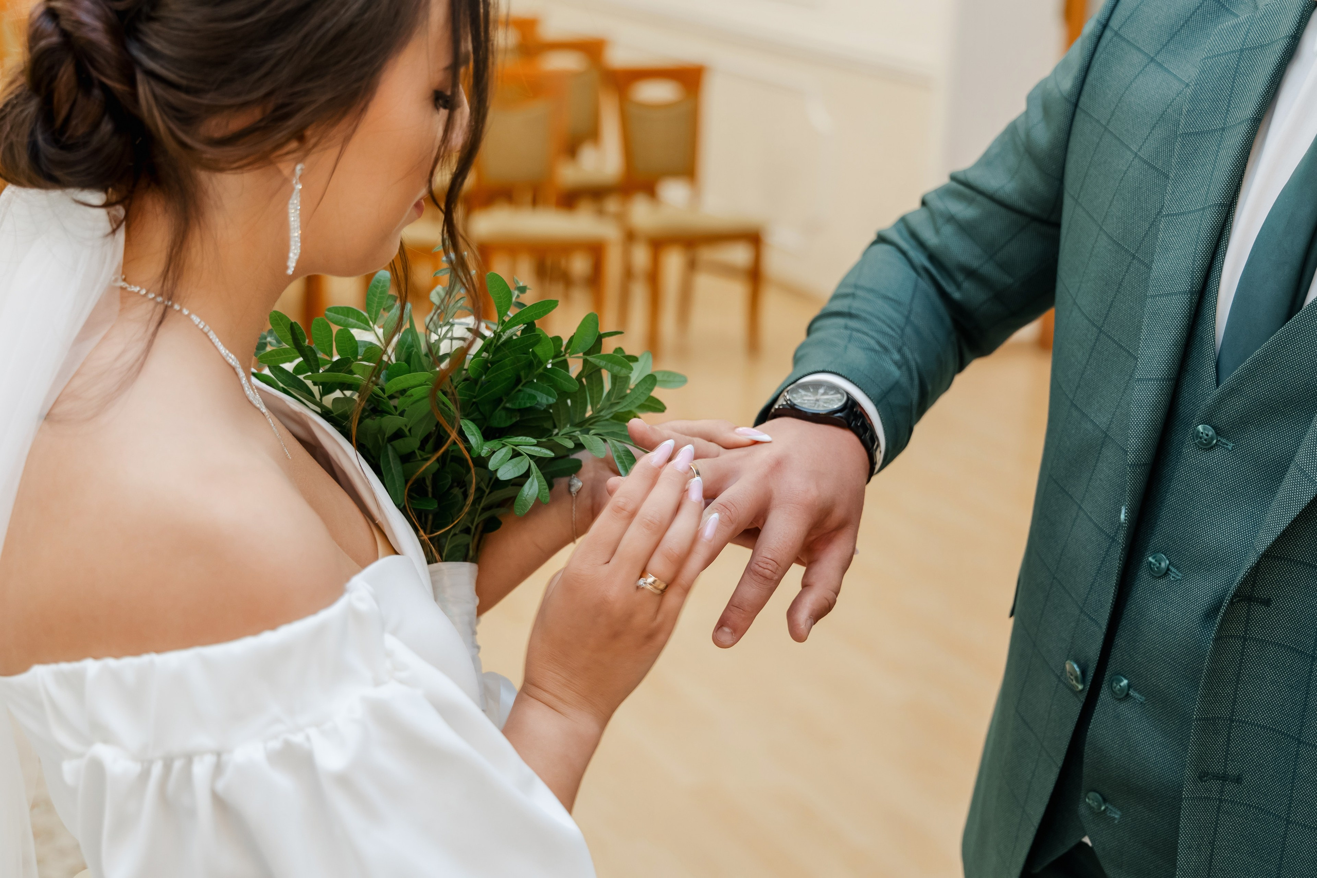 Олег и Юлия. Свадебная прогулка. Свадебный фотограф в Хабаровске