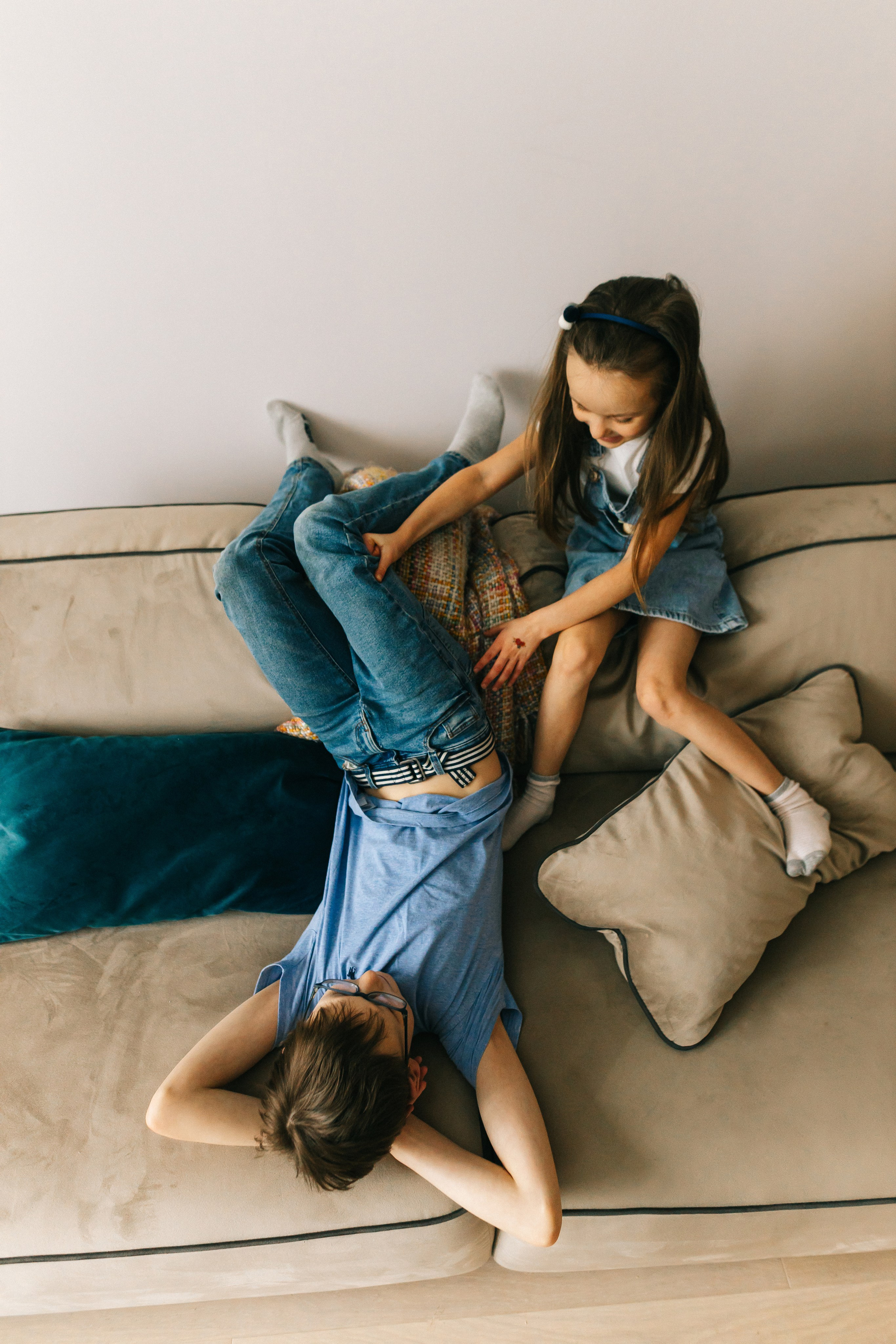 Семейная съёмка дома. Дмитрий Мартьянов семейный фотограф в Санкт-Петербурге