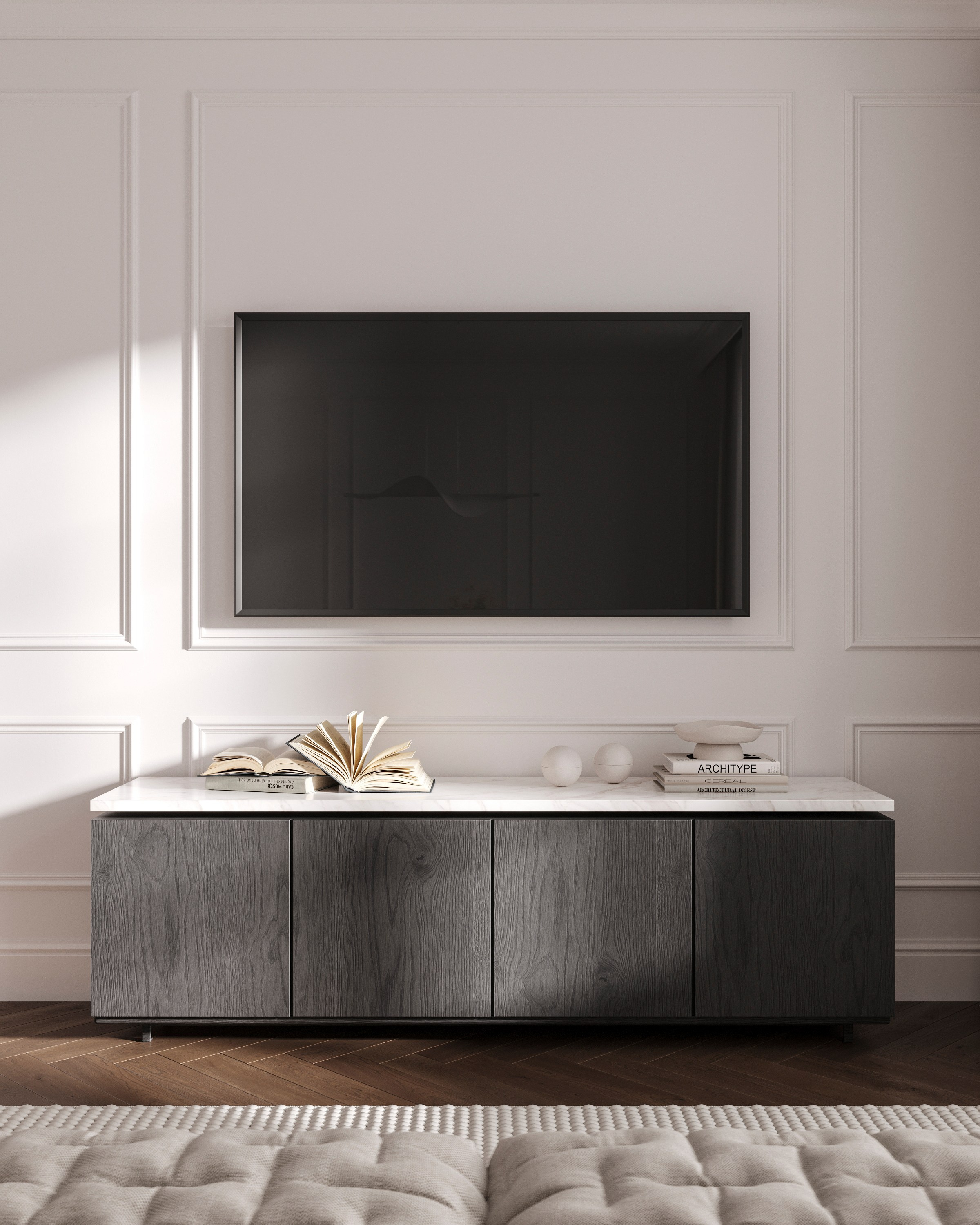 MODERN ELEGANCE | CONCEPTUAL PROJECT. Interior Visualization by Valerie Stetyukevich