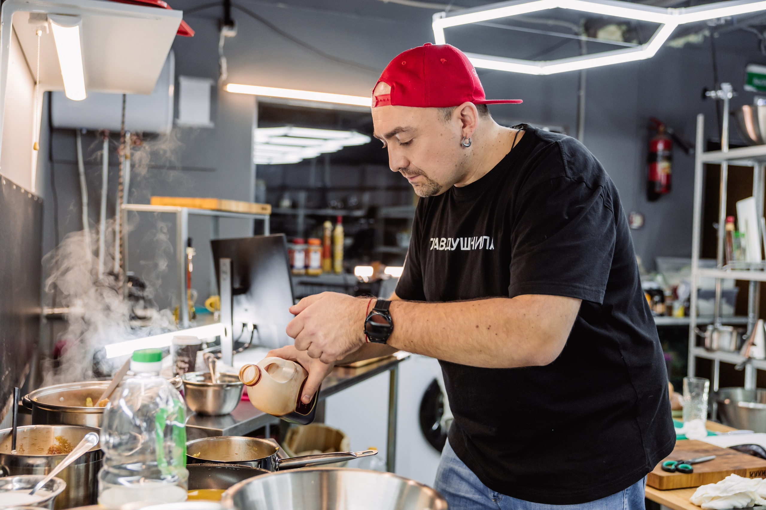 «Черная кухня», г. Москва, телеканал «Кухня». ФОТОГРАФ ИРИНА ШАМАТАВА