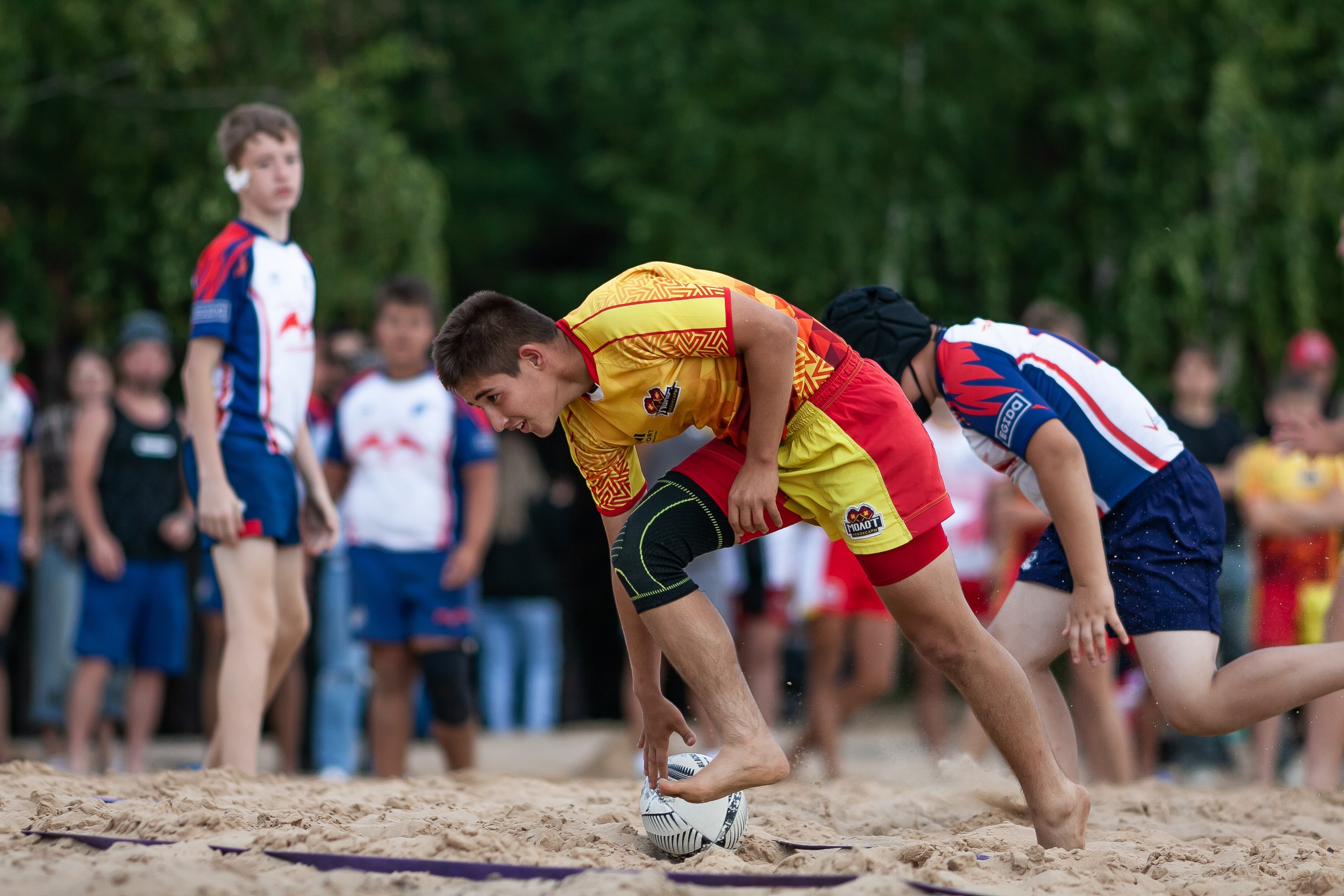 «Кубок «Молота» по пляжному Регби. Фотография