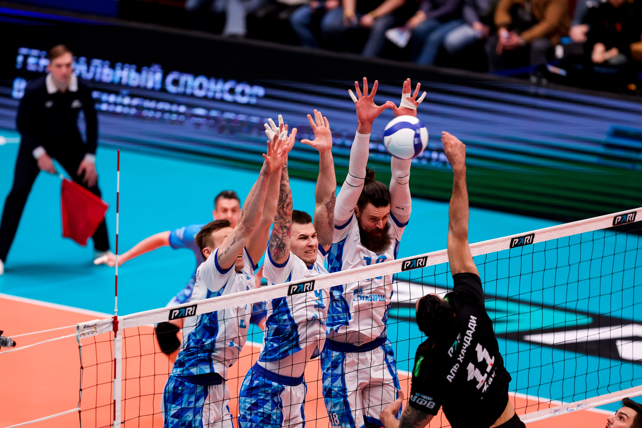 ВК Зенит — ВК Белогорье 08.04.2025. Спортивный и репортажный фотограф Антон Тереханов