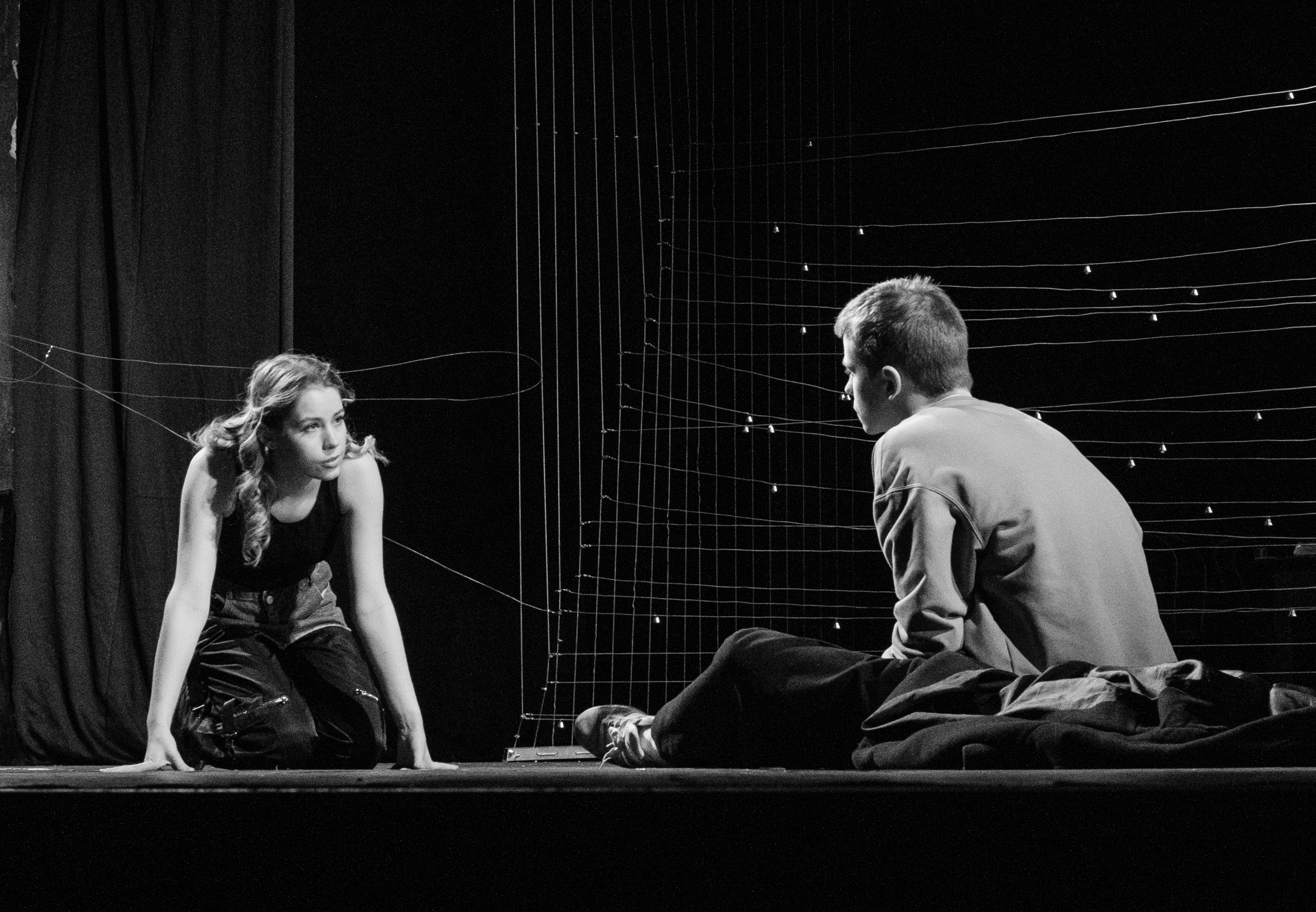 Фестиваль студенческих спектаклей «Первый план». Репетиции студентов ГИТИС и ВТУ им. Щепкина. Дмитриева Елена. Портретный и ню-фотограф в Москве