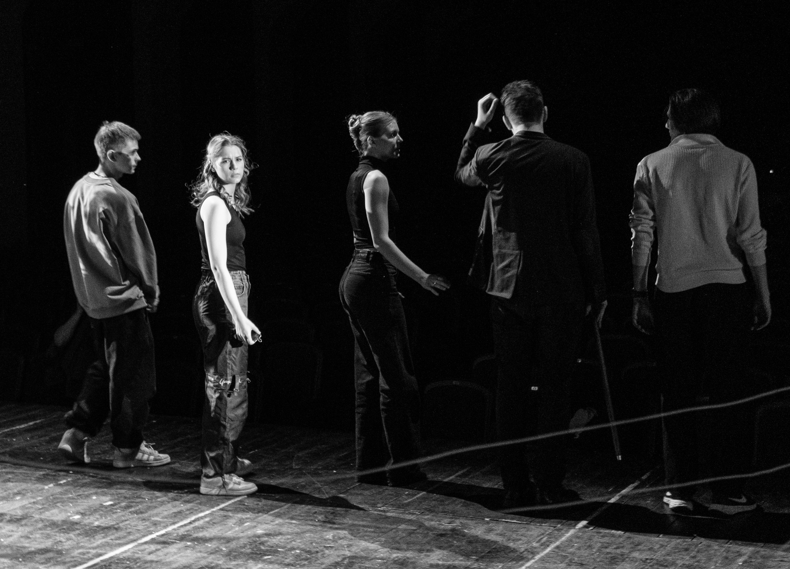 Фестиваль студенческих спектаклей «Первый план». Репетиции студентов ГИТИС и ВТУ им. Щепкина. Дмитриева Елена. Портретный и ню-фотограф в Москве