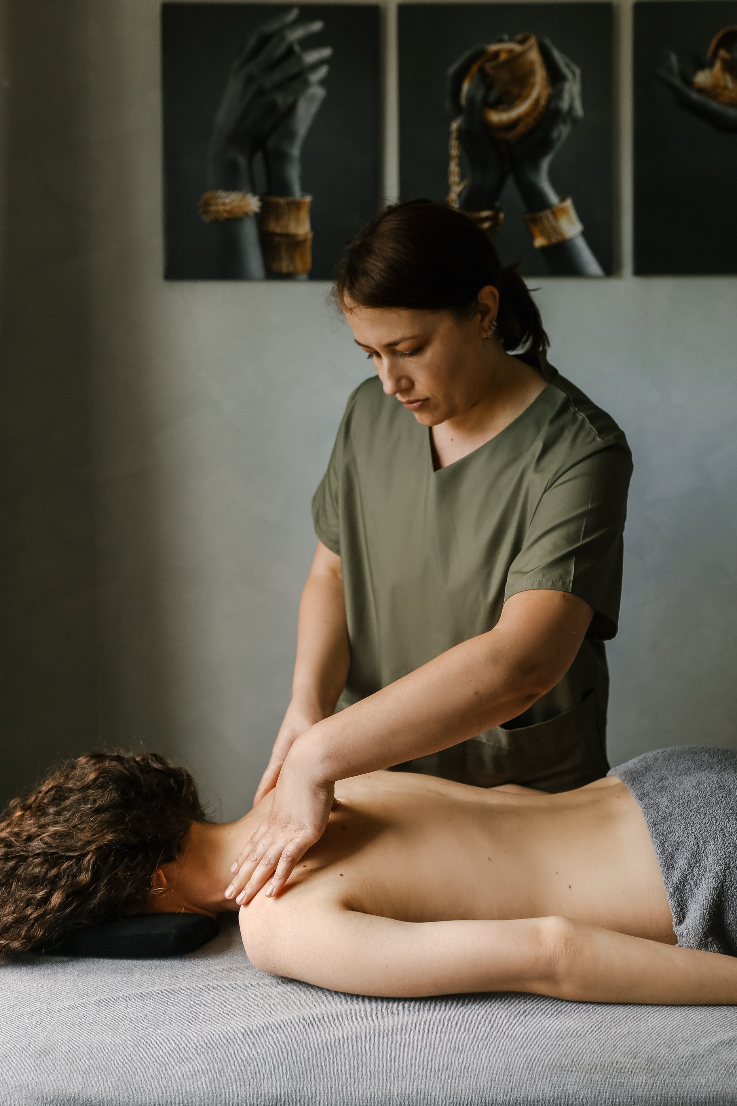 Студия массажа Альма. Фотопродакшн продающего контента