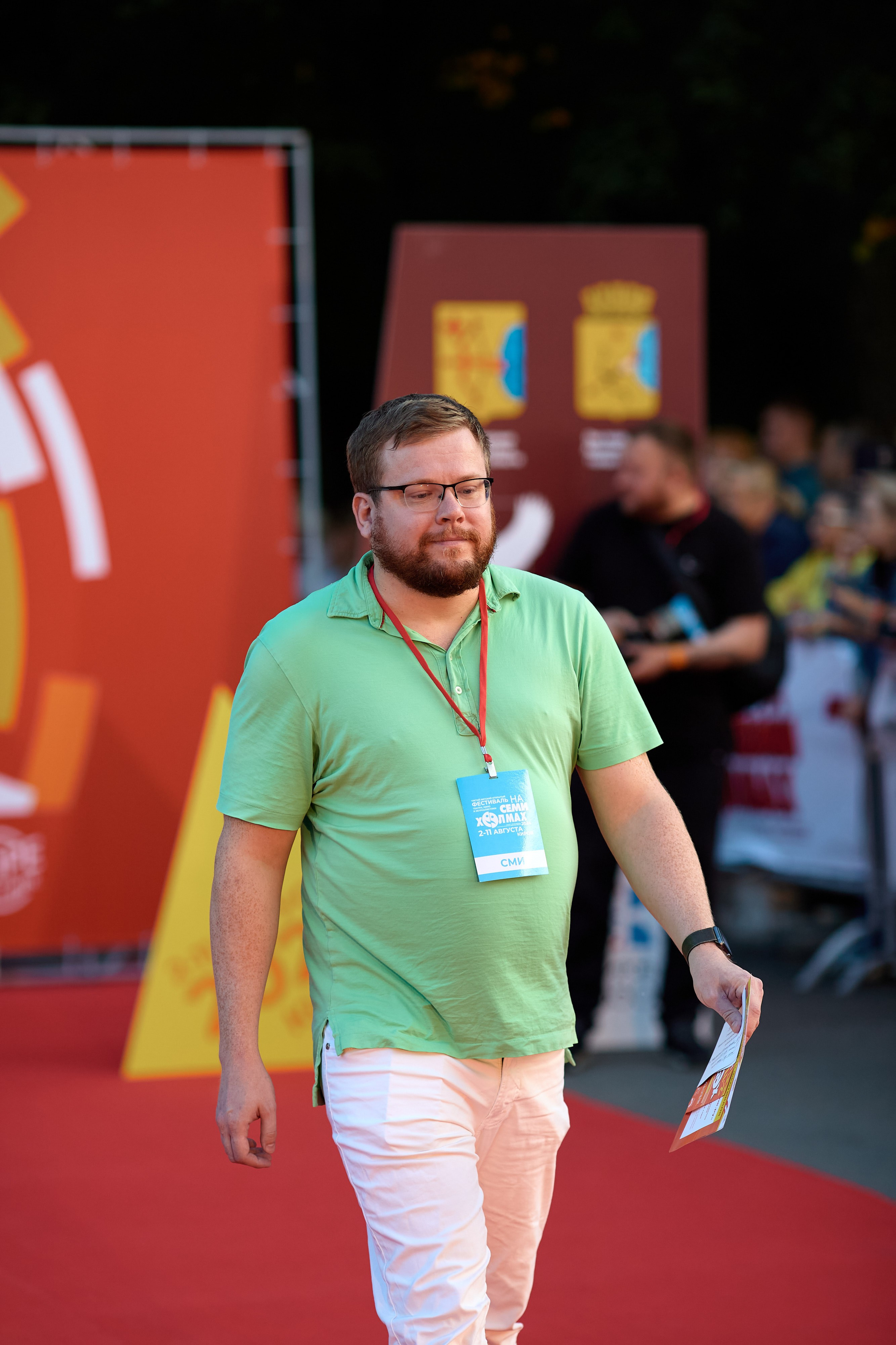 Закрытие фестиваля «На семи холмах» 2024. Фотограф Илья Прохоров в Кирове